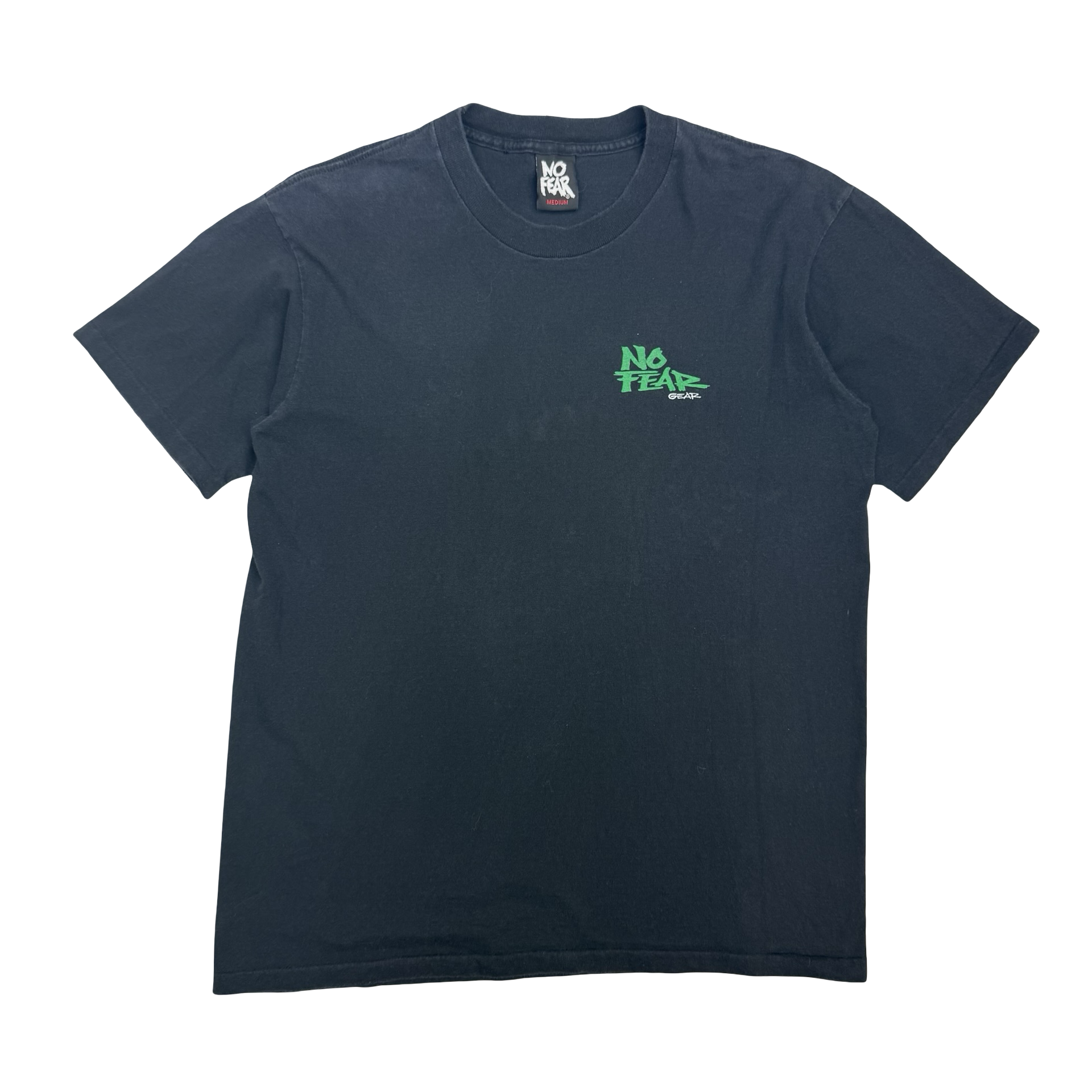 Vintage No Fear ‘Living..Worth Dying For…’ Tee Black