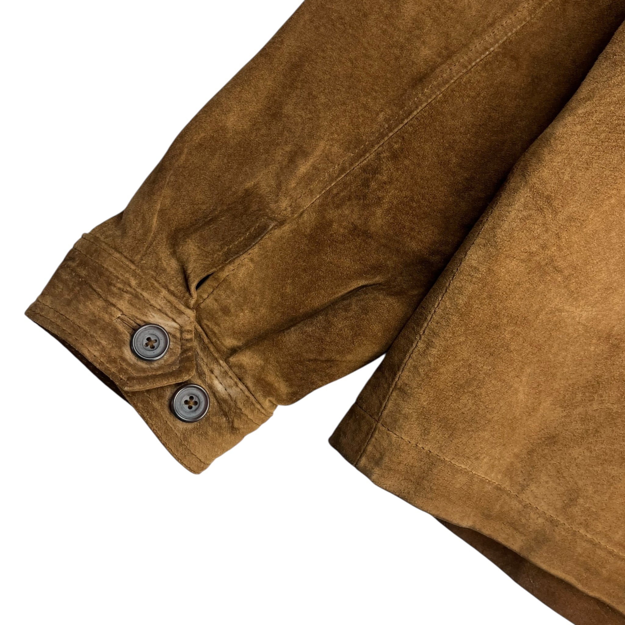 Vintage Y2K Gap Suede Trucker Jacket