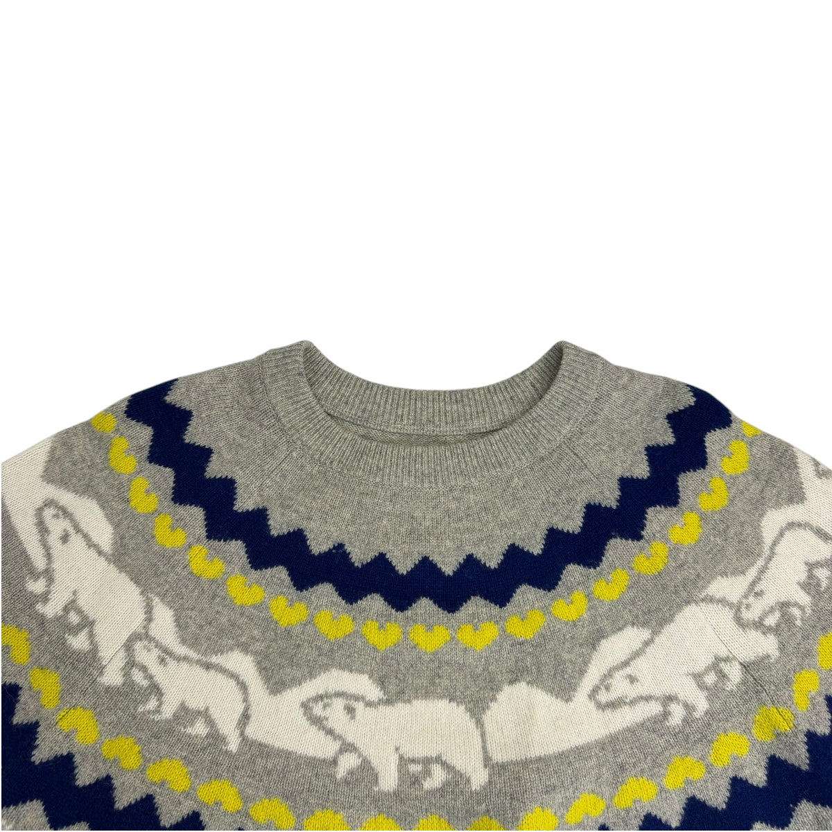 Human Made Nordic Jacquard Knit Sweater Tan
