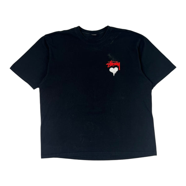 Stussy Stock Heart Black