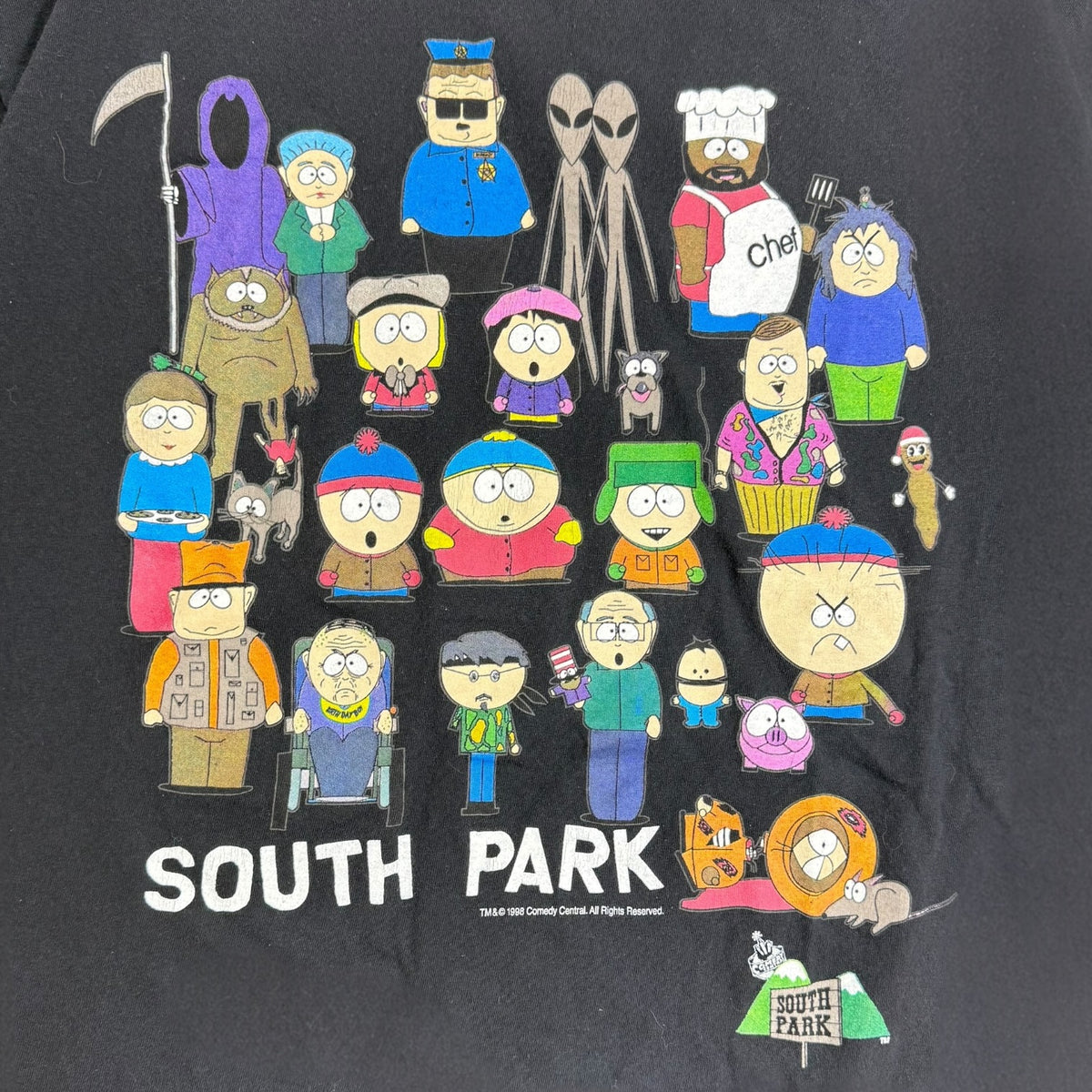 1998 South Park Tee Black