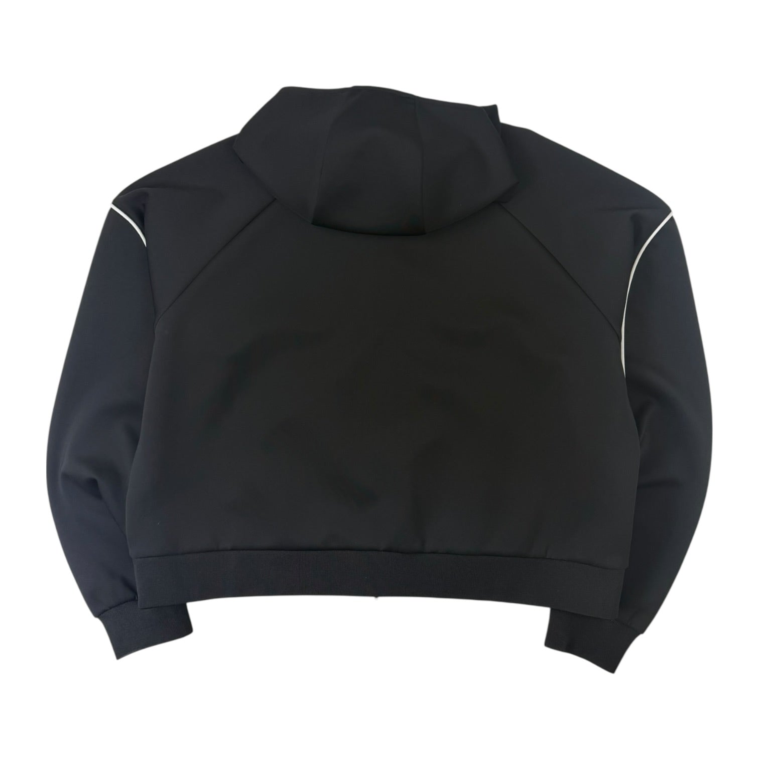 Mowalola Tech Zip Hoodie Black