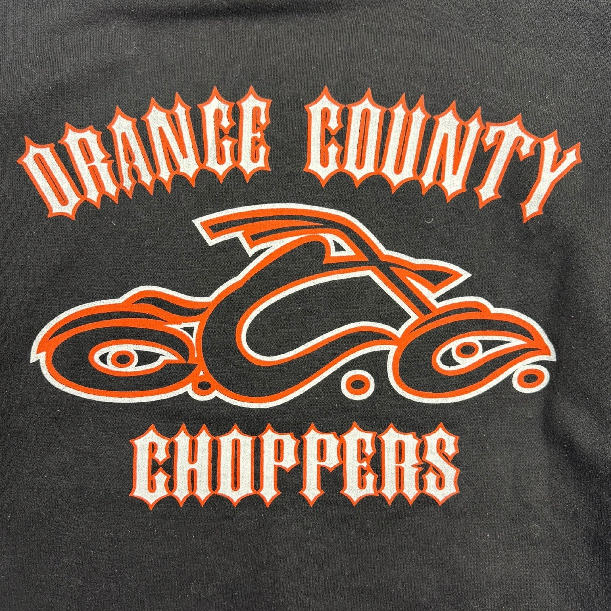 Y2K Orange County Choppers Flamesleeve Hoodie