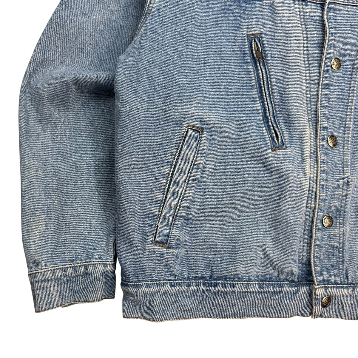 Vintage Harley Davidson Biker Blues Denim Jacket