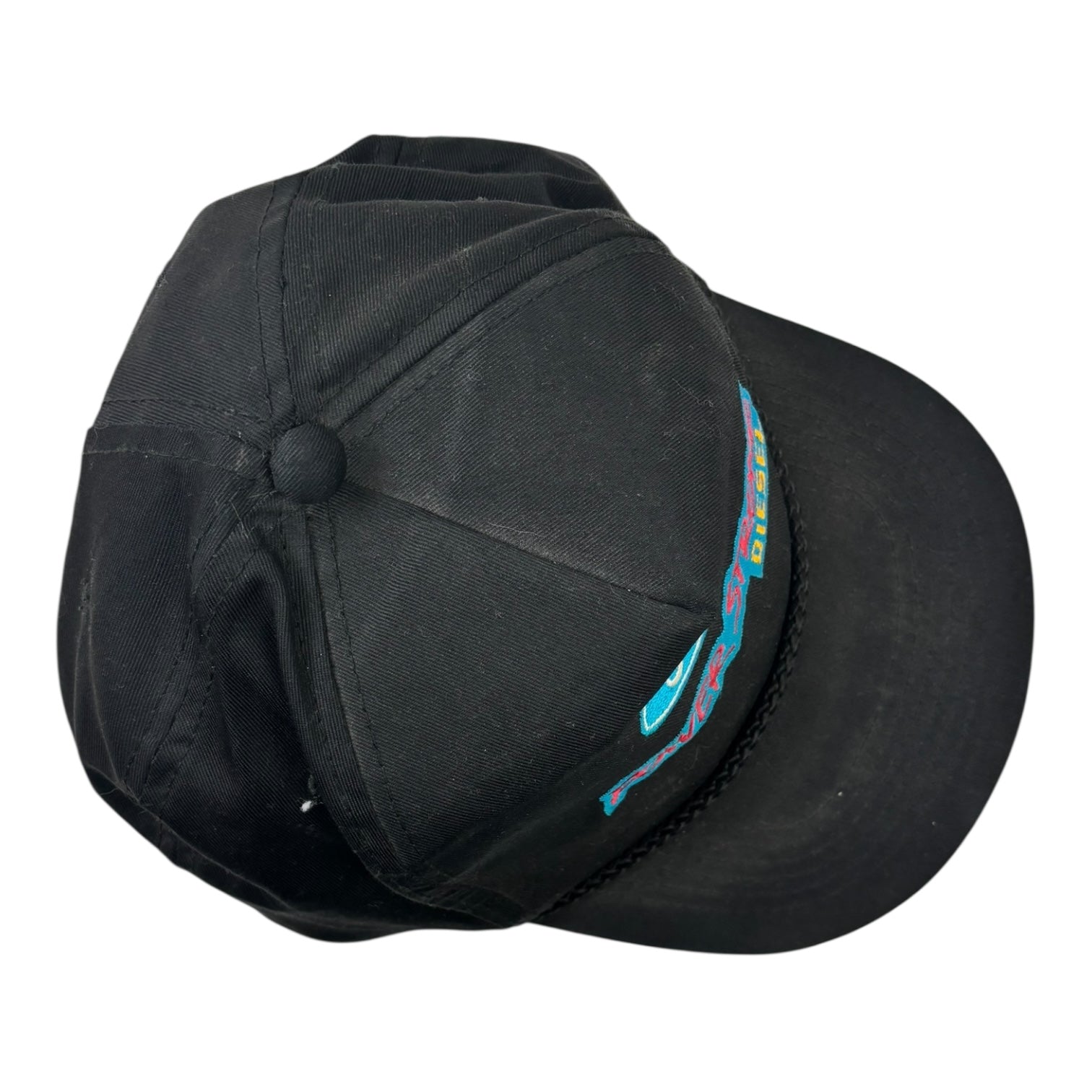 Vintage Ford Power Stroke Diesel SnapBack Hat Black