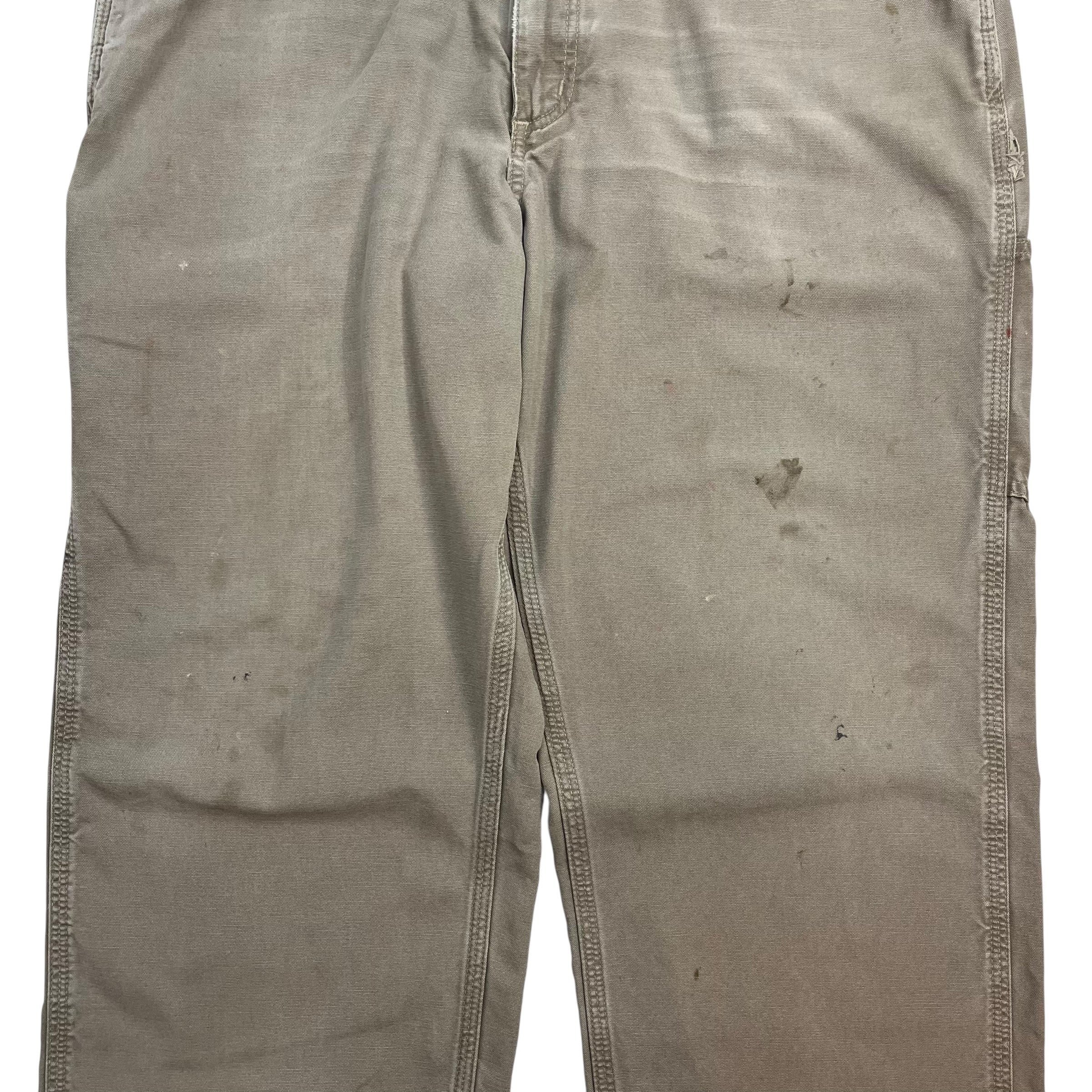 Vintage Carhartt Dungaree Pants Beige