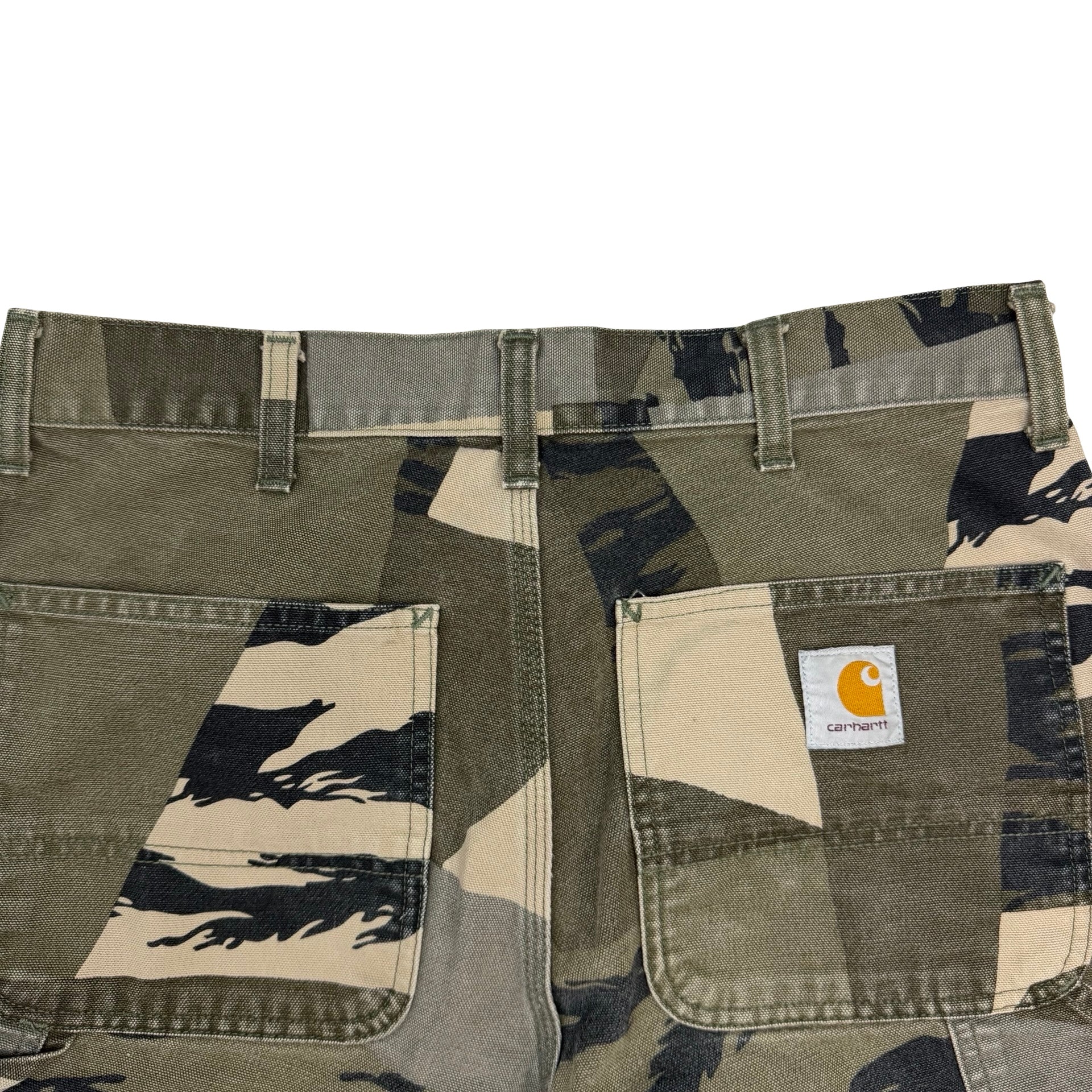 Carhartt WIP Double Knee Pants Stone Washed Camo