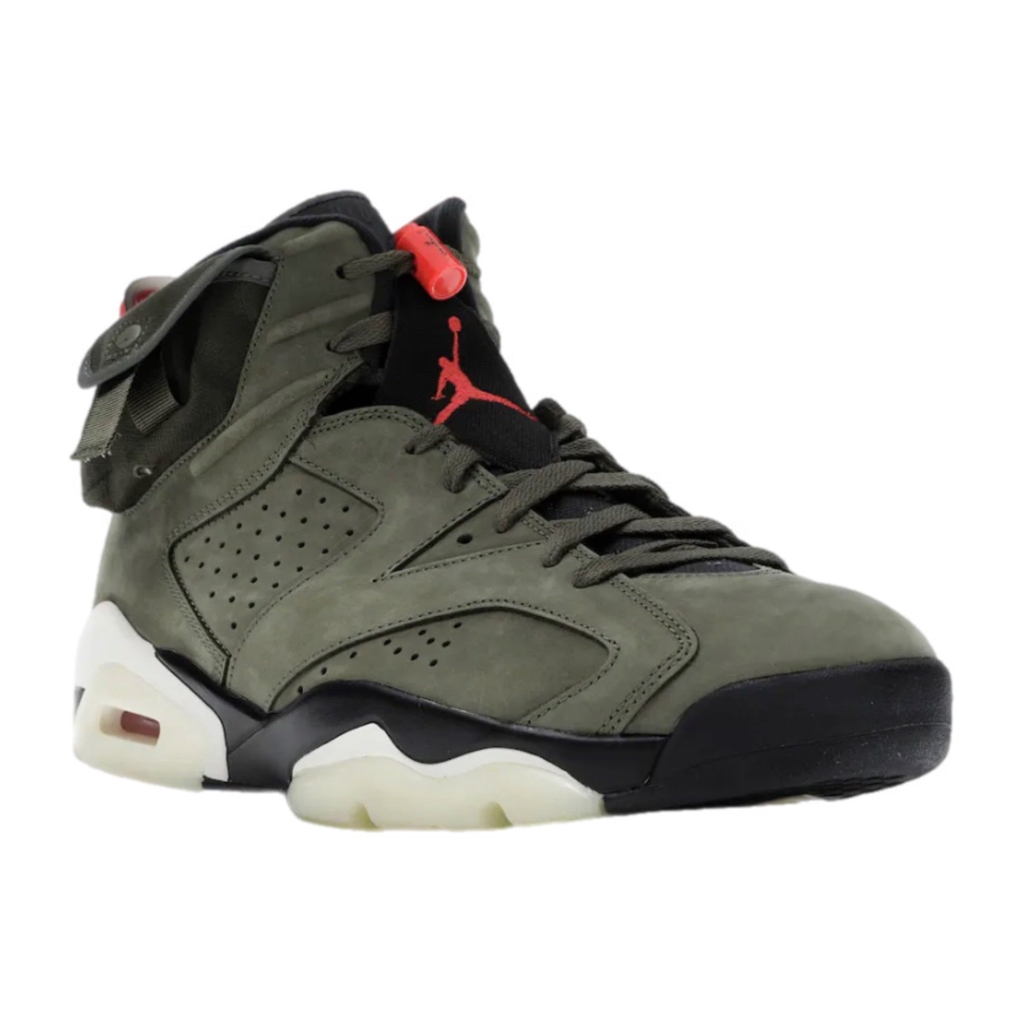 Jordan 6 x Cactus Jack Travis Scott Medium Olive/Infrared/Black