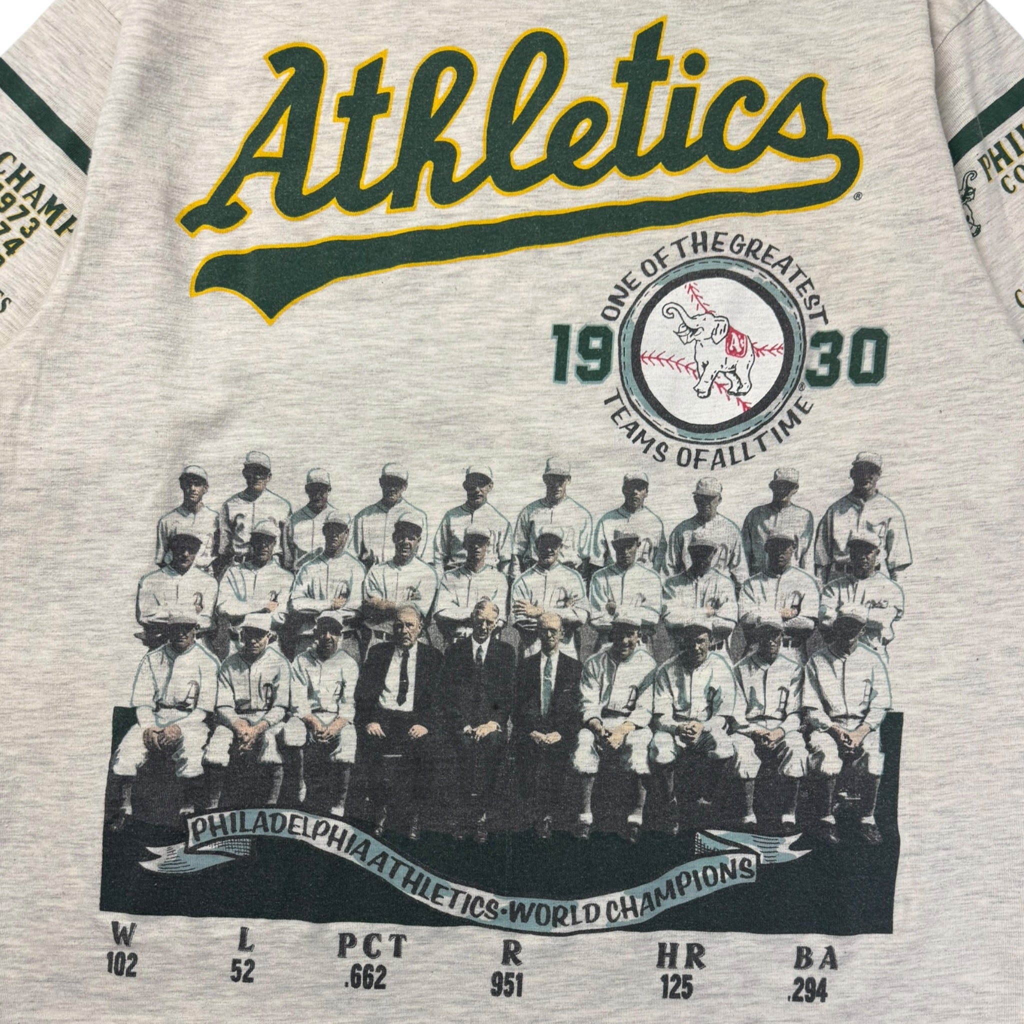 1990 Oakland A’s All Over Print T-Shirt