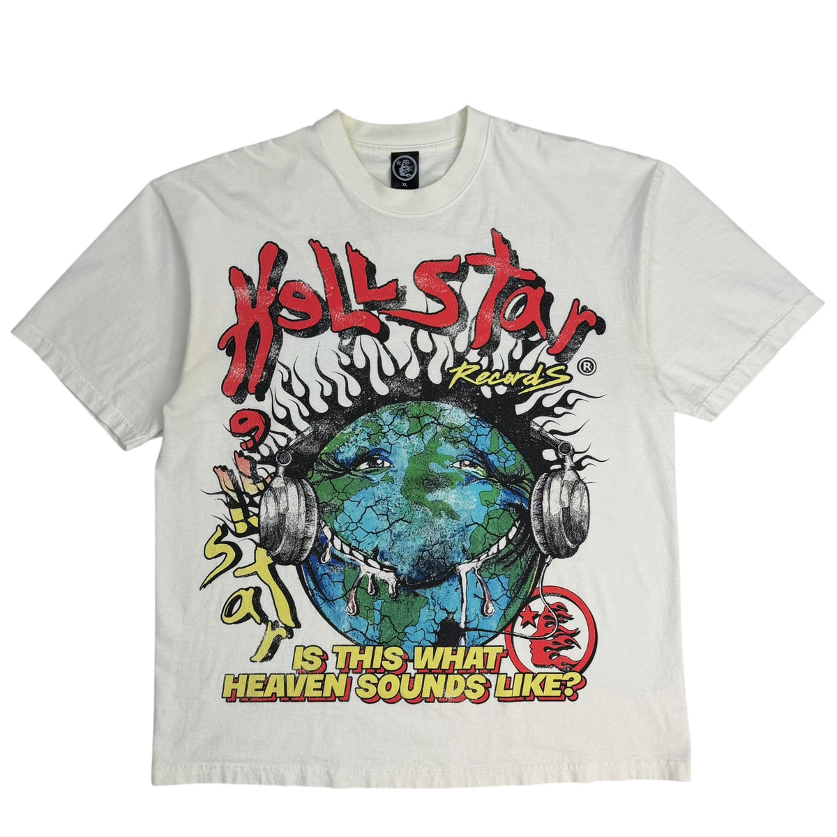 Hellstar Heaven On Earth Tee White