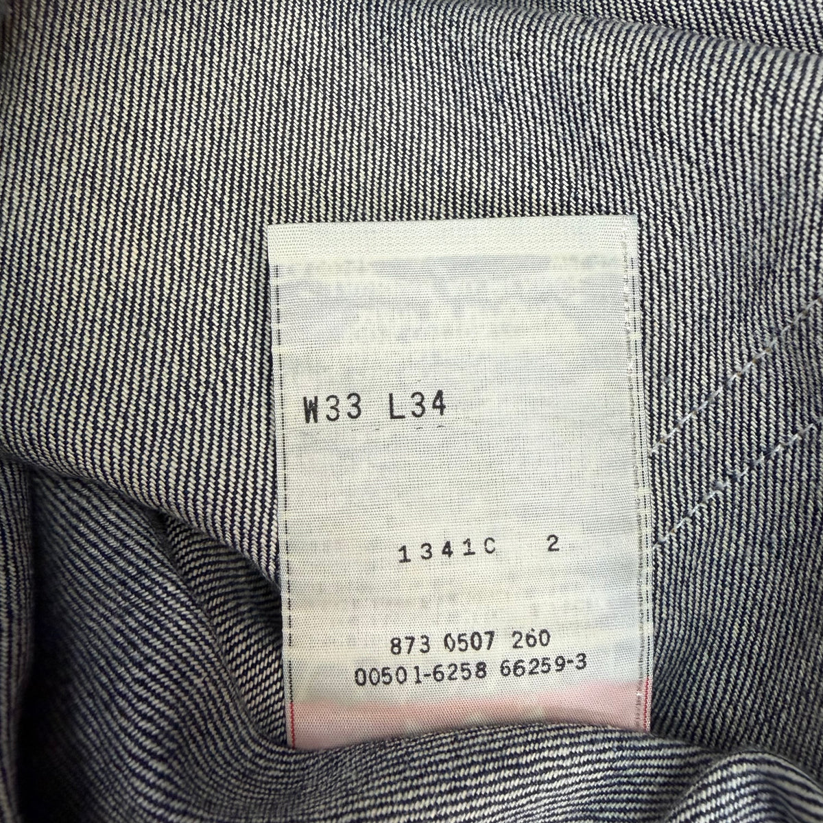 Vintage Levi’s 501 Raw Selvedge Denim Jeans Indigo