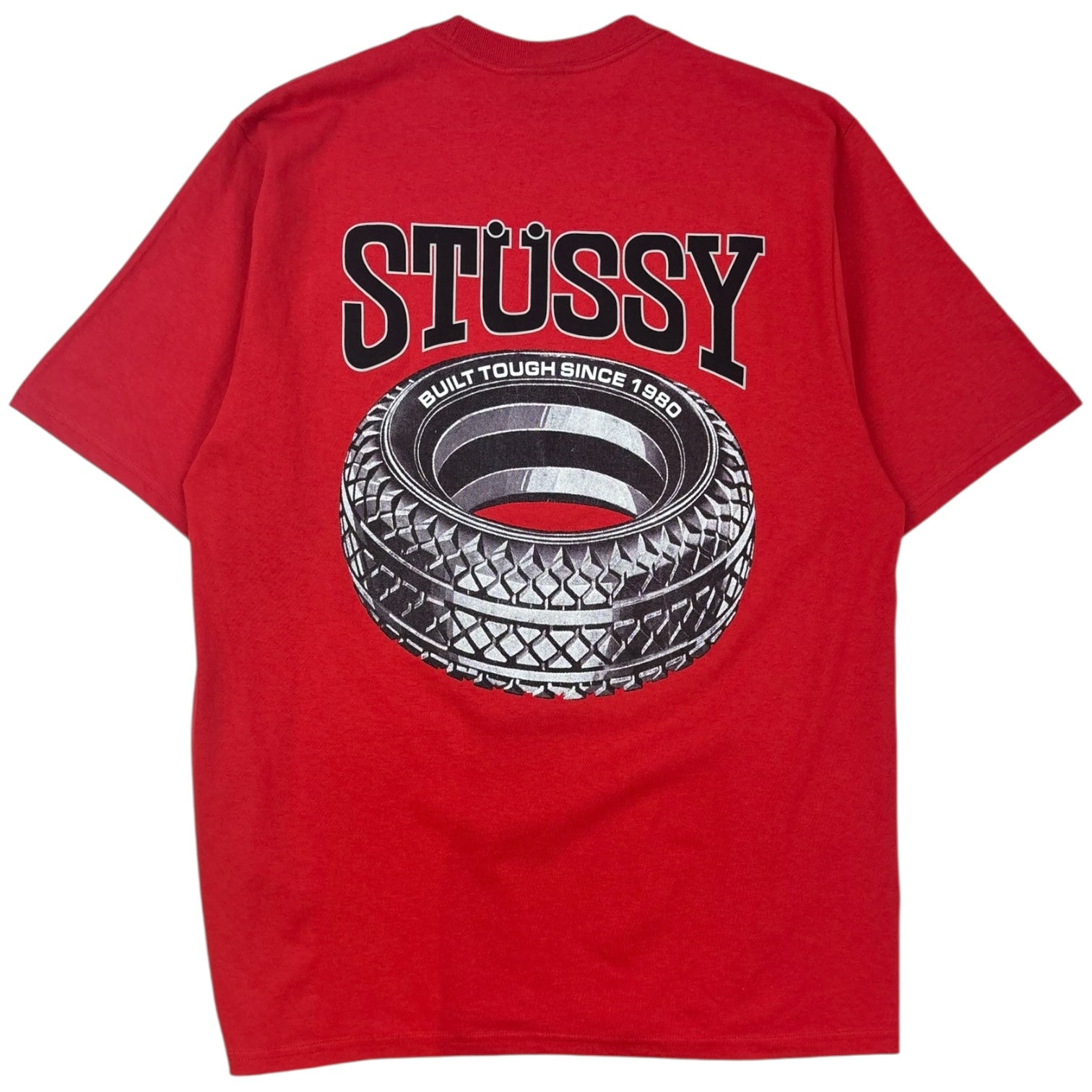 Stussy Tough Tread T-Shirt Cayenne Red