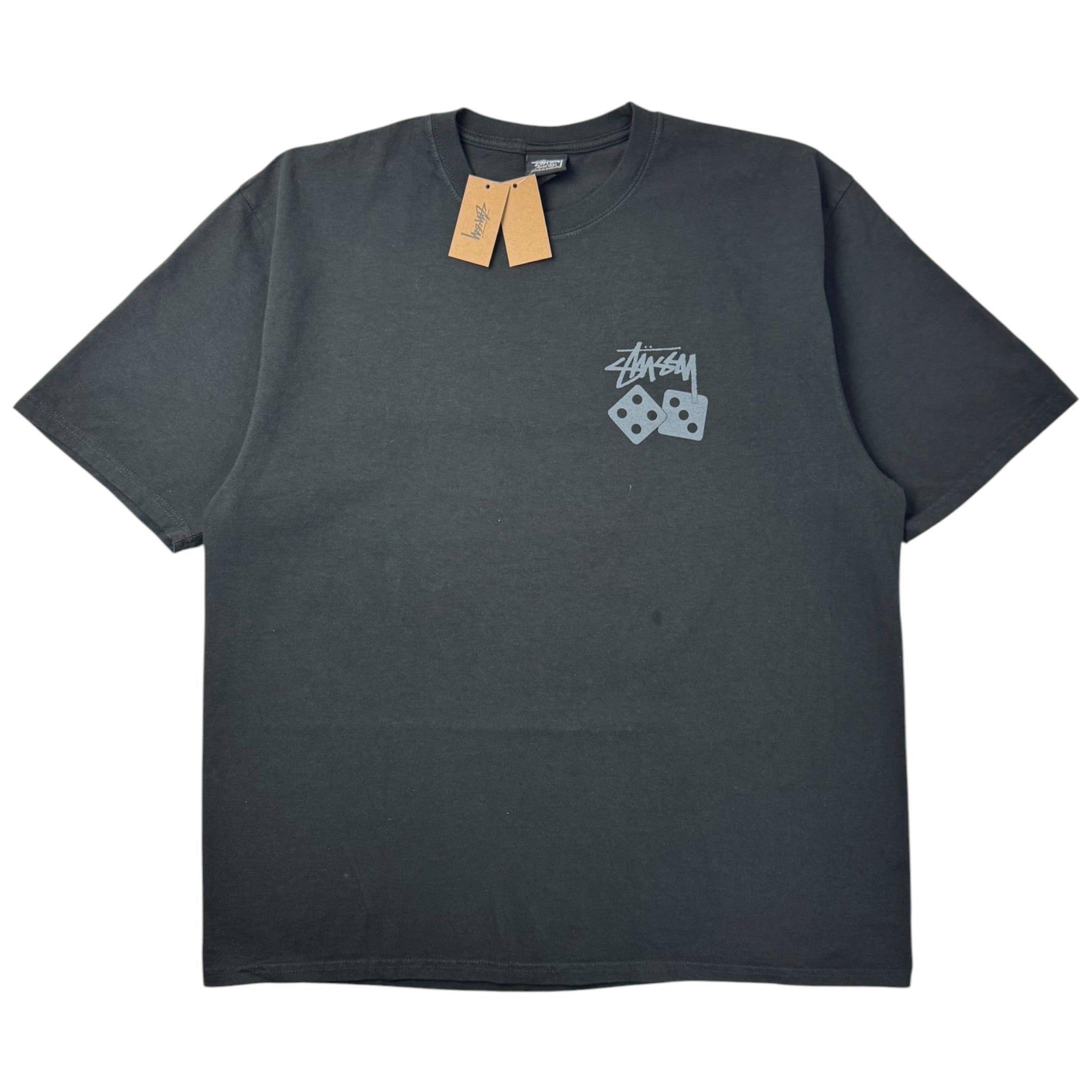Stüssy Dice Pigment Dyed T-Shirt Black