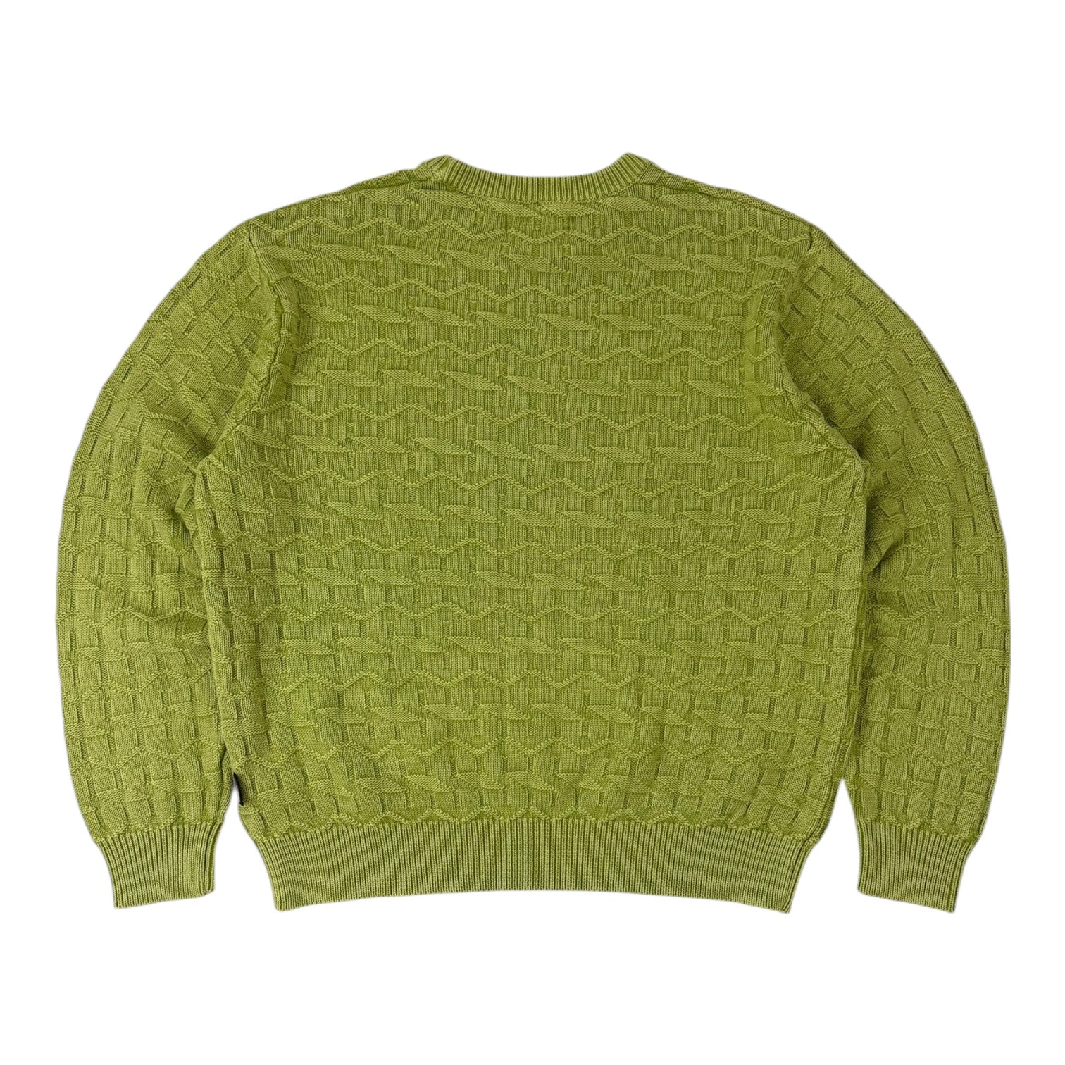 Stussy Strand Knit Sweater Lime
