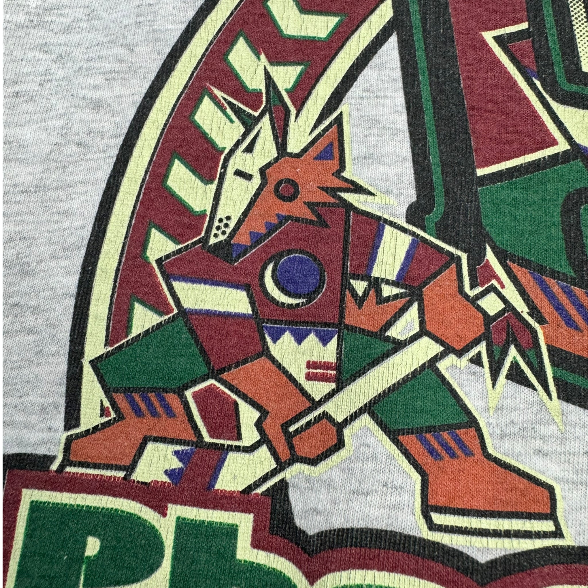 Vintage Phoenix Coyotes Big PC Logo T-Shirt