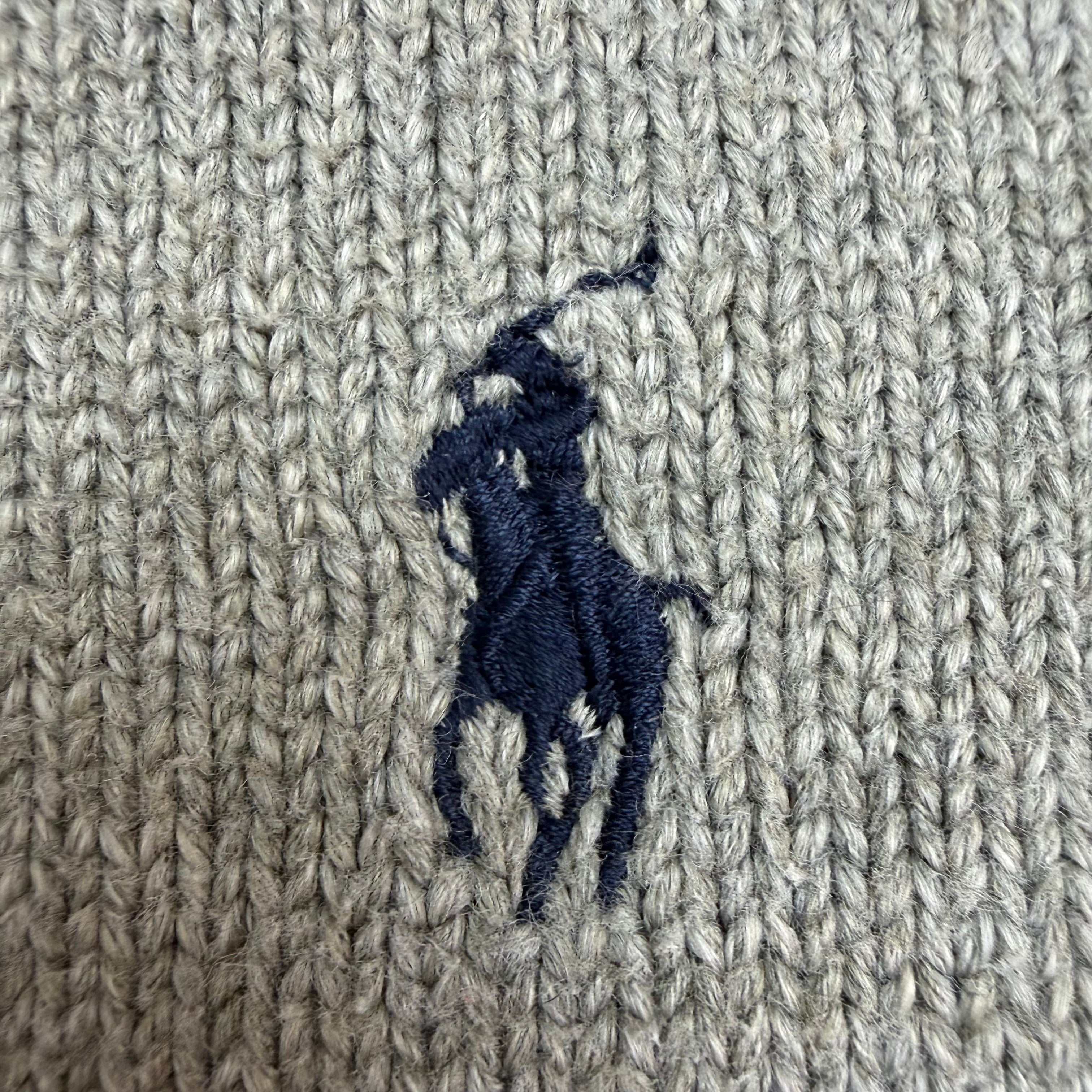 Vintage Polo Ralph Lauren Knit Crewneck Grey