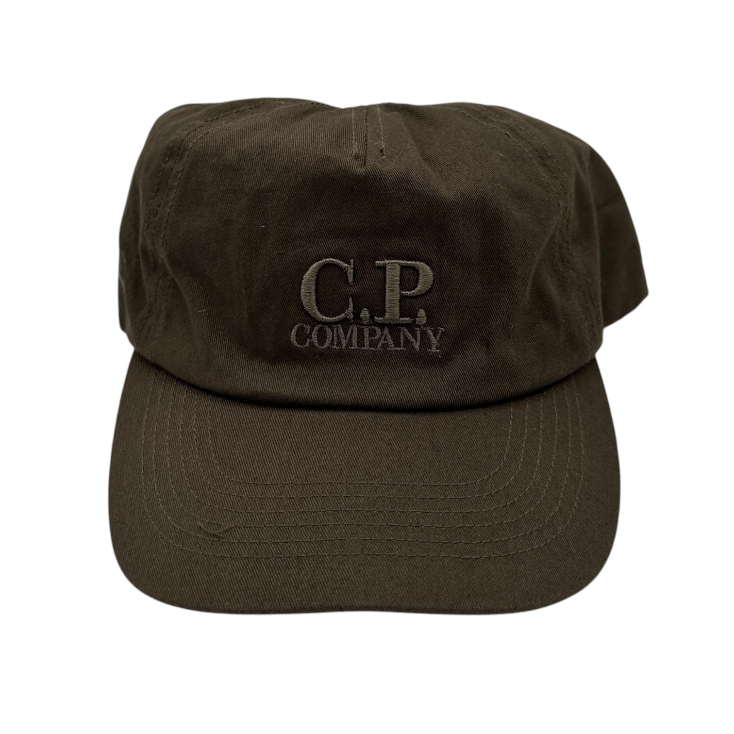 C.P. Company Logo Hat Olive