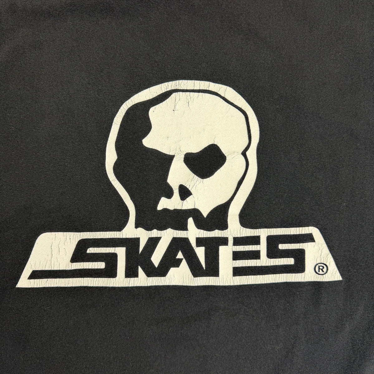 Vintage Skull Skates Dead Gals Tee Black