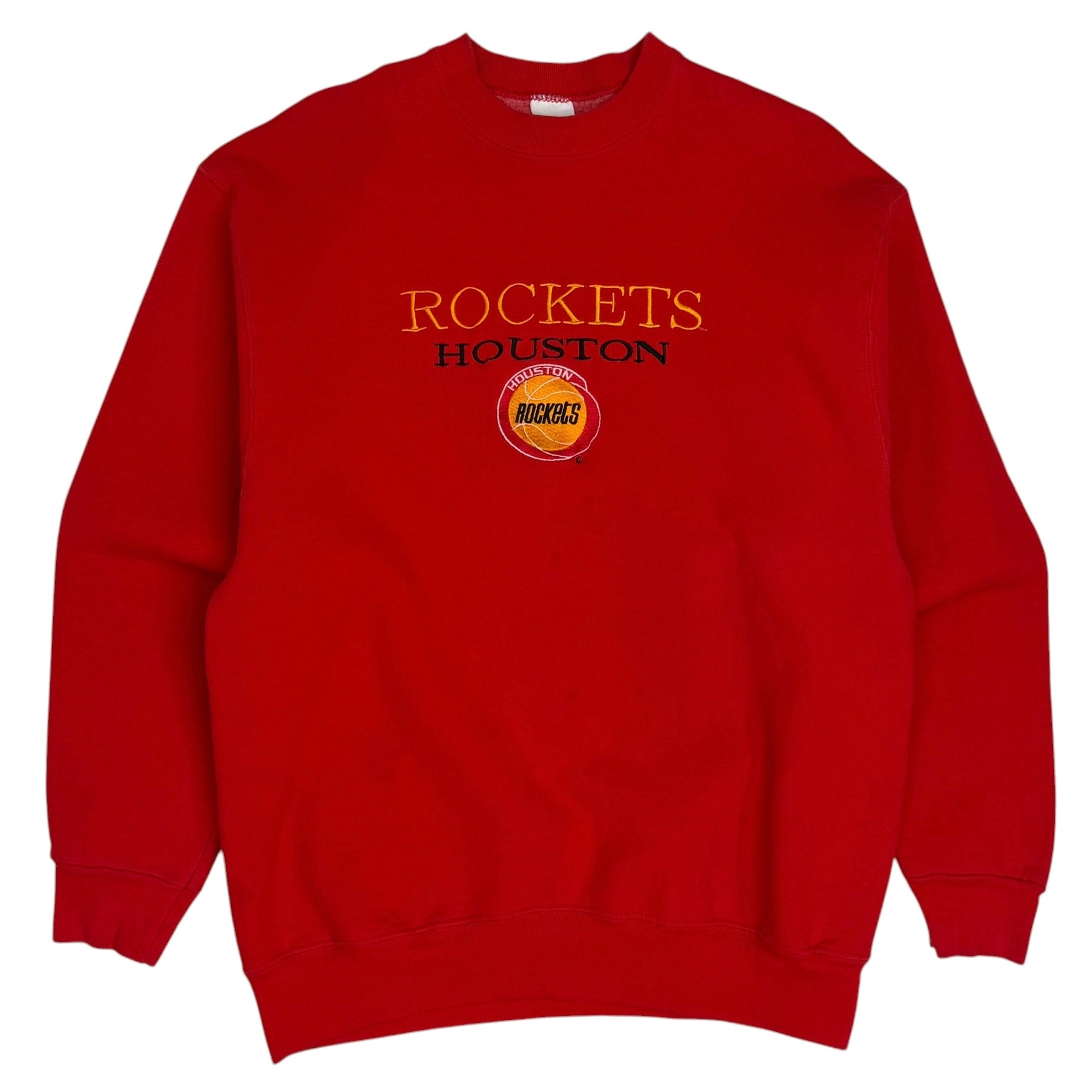 Vintage Houston Rockets Crewneck Red