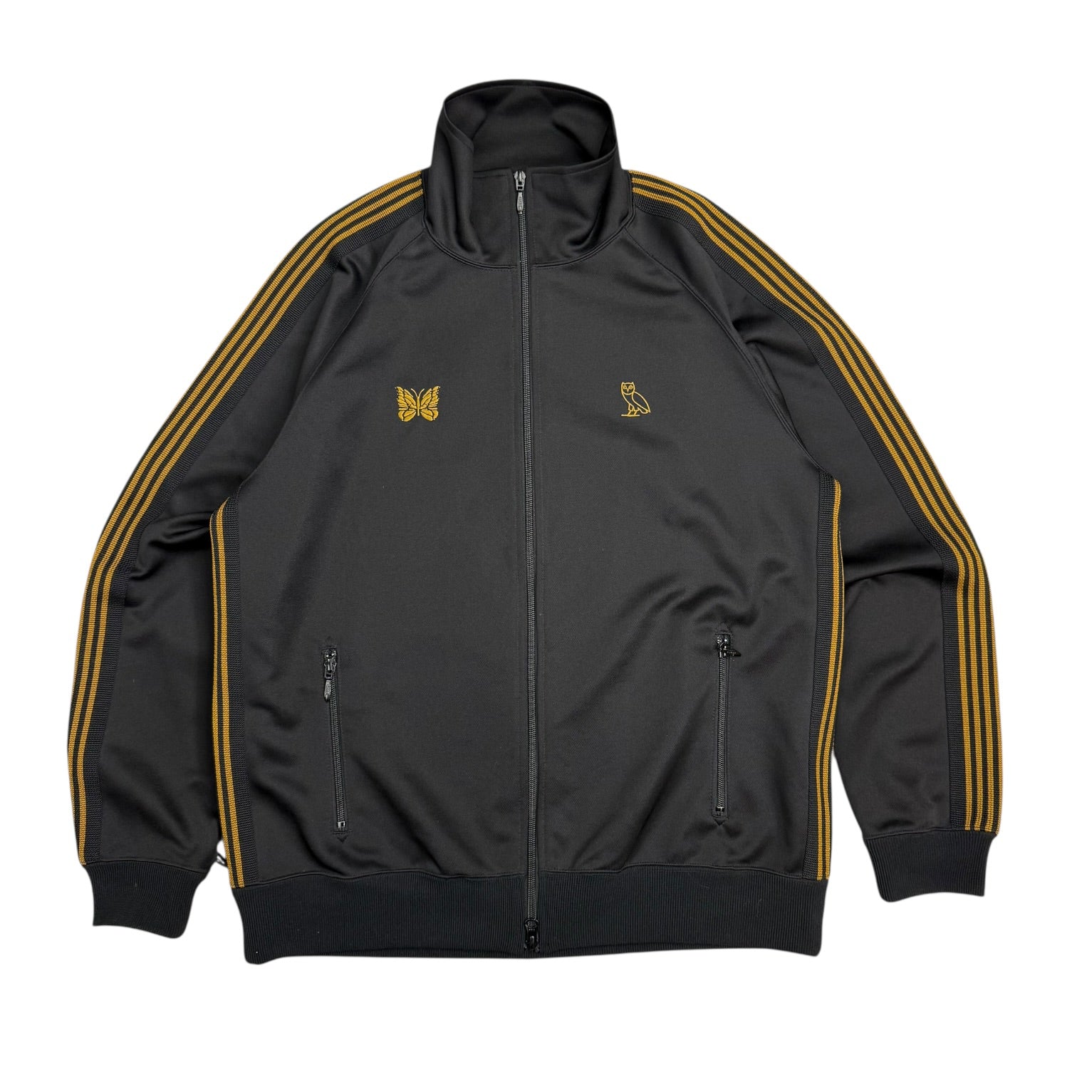 Needles x October's Very Own Track Jacket Black/Gold