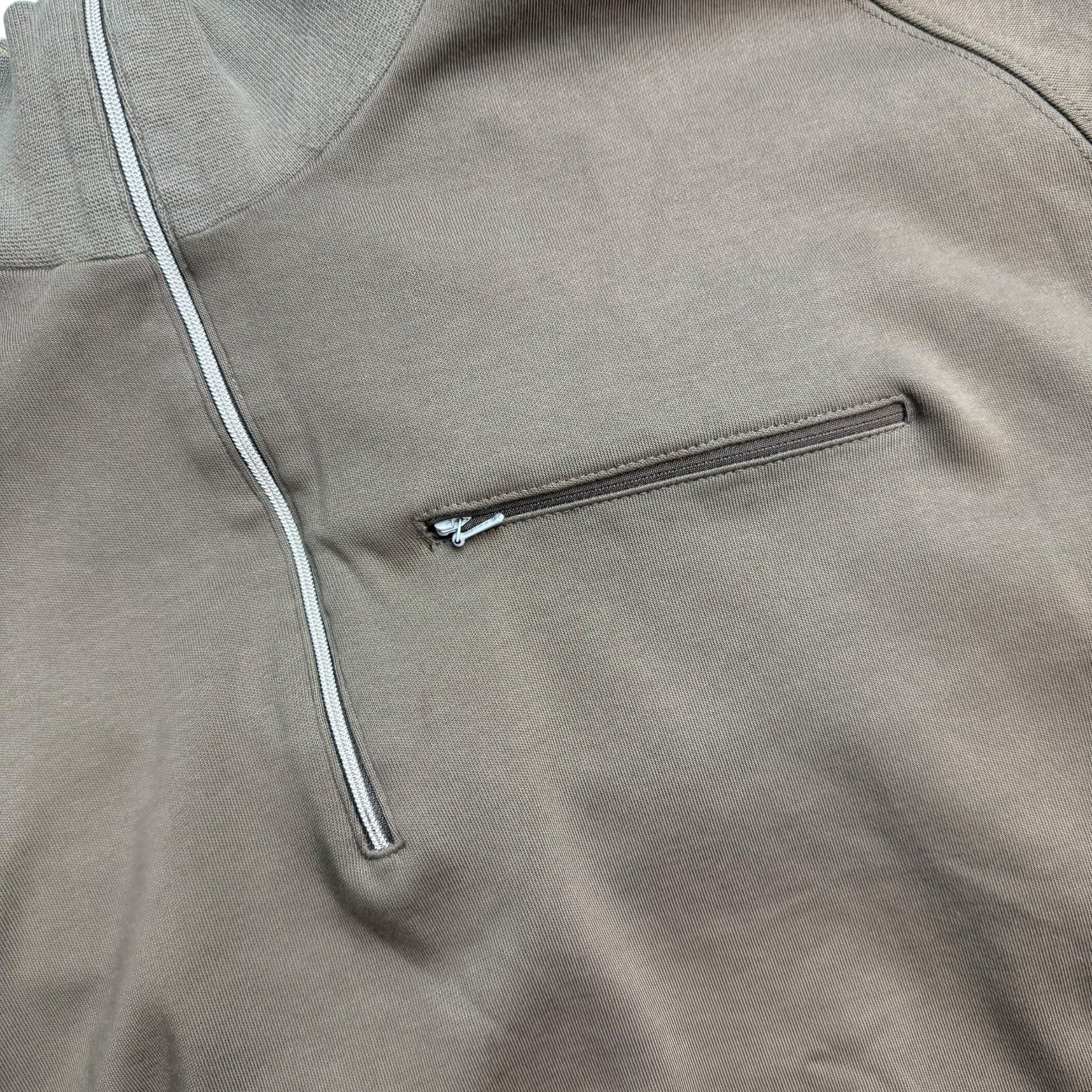 Vintage Nike Golf Quarter Zip Brown