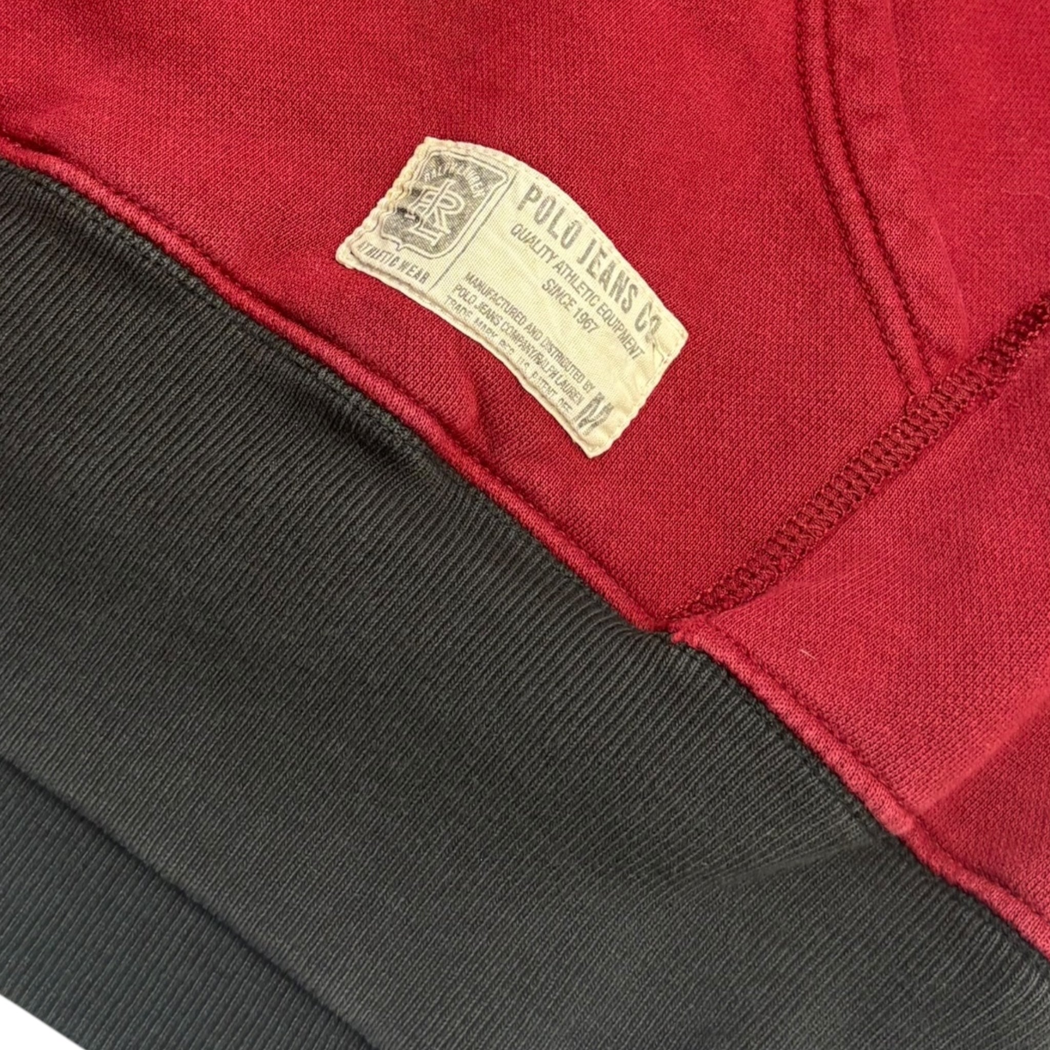 Vintage Polo Jeans Co. Color Block Hoodie