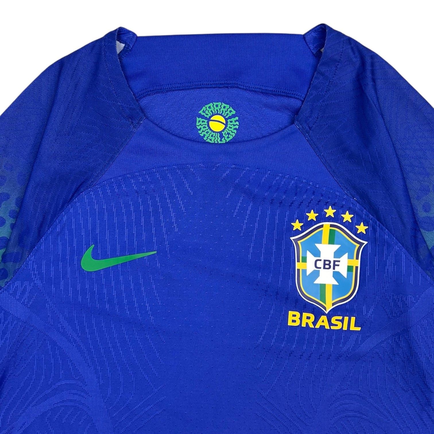 Nike Brazil 2022-2023 Away Jersey Blue/Green
