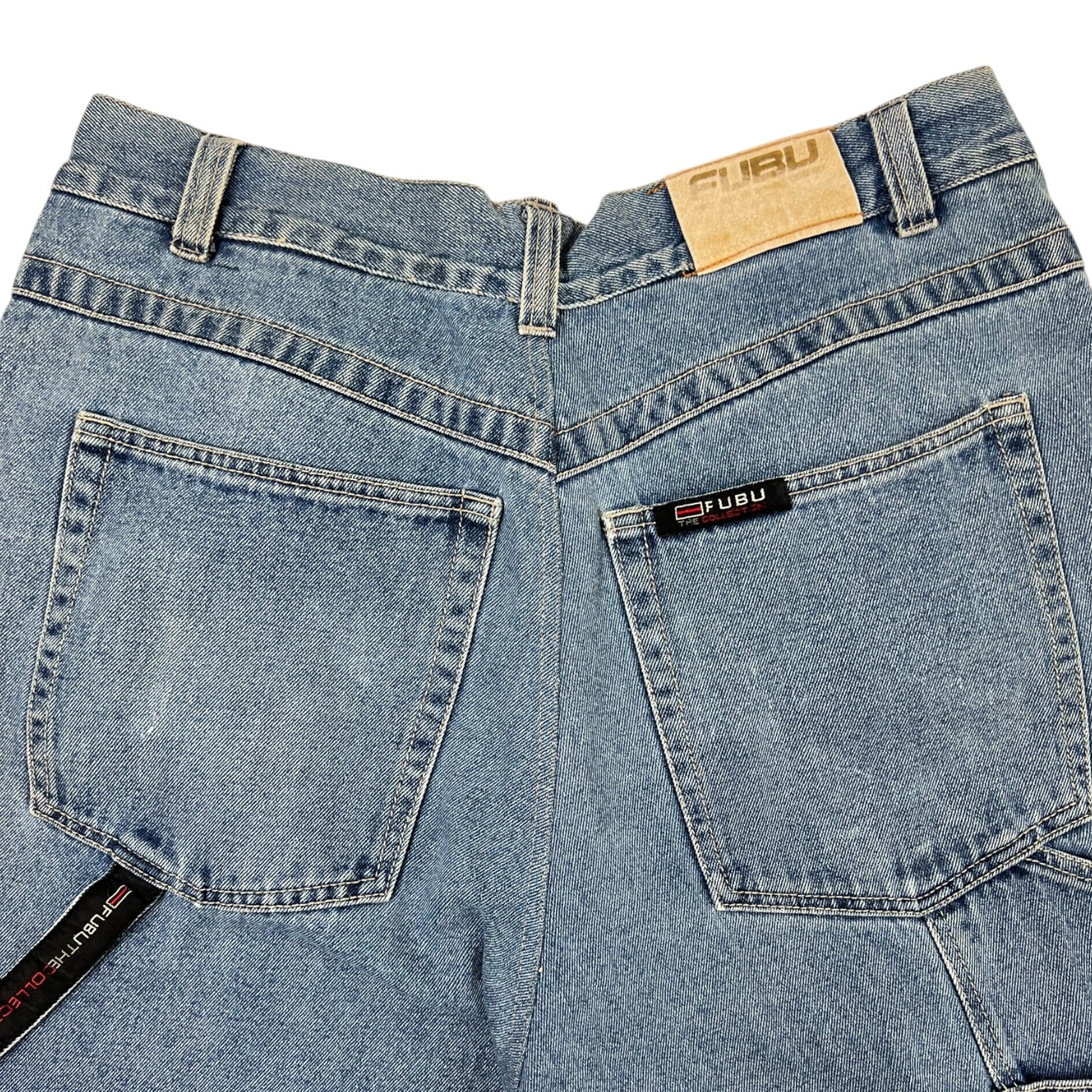 Fubu The Collection Carpenter Pant light Wash Denim