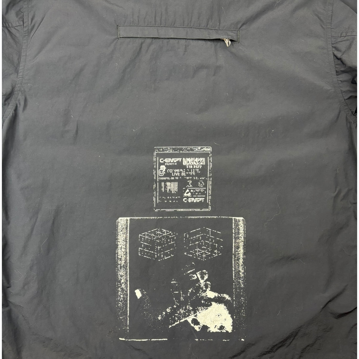 Cav Empt C-Empt Zip Jacket Black