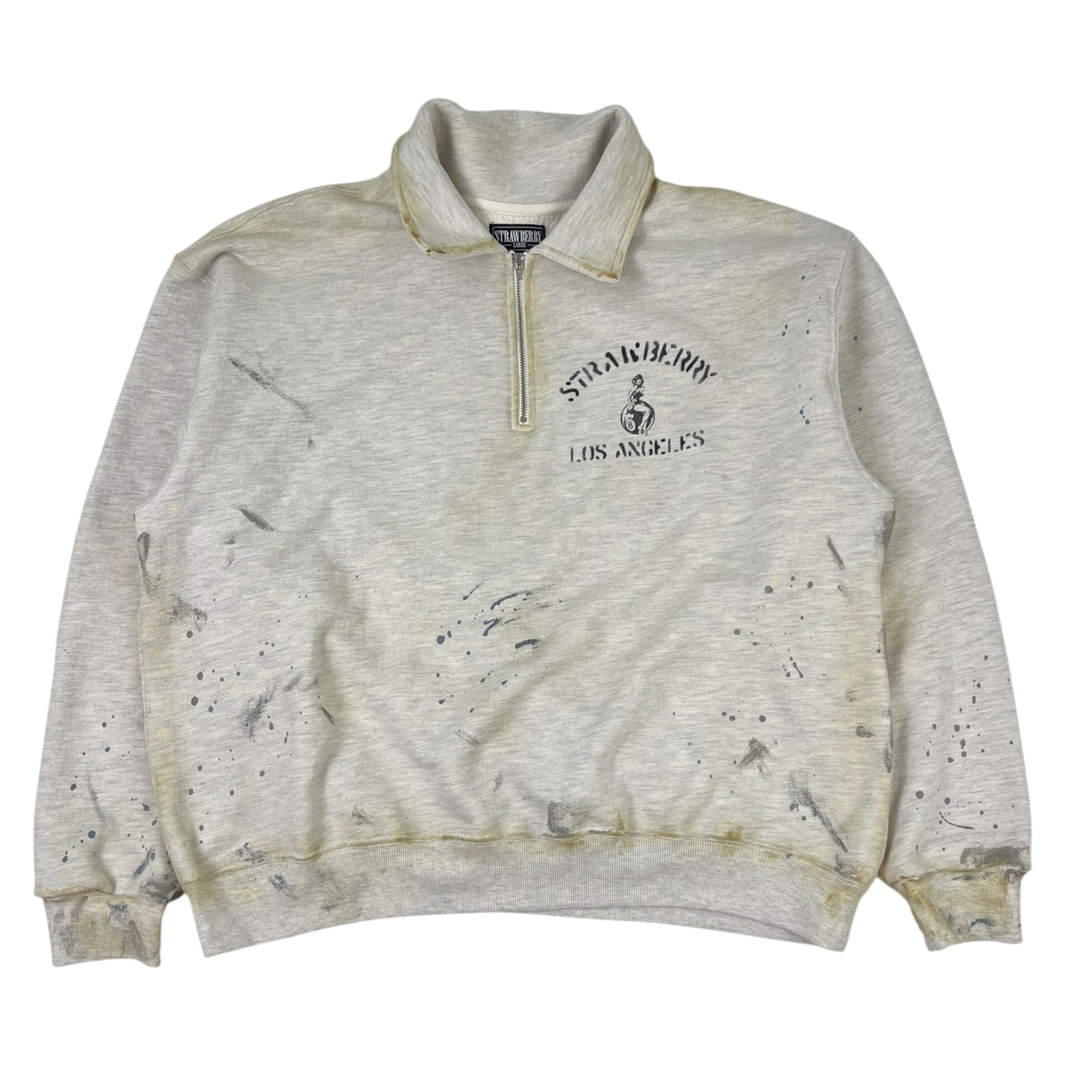 Strawberry Property Quarter Zip Sweatshirt