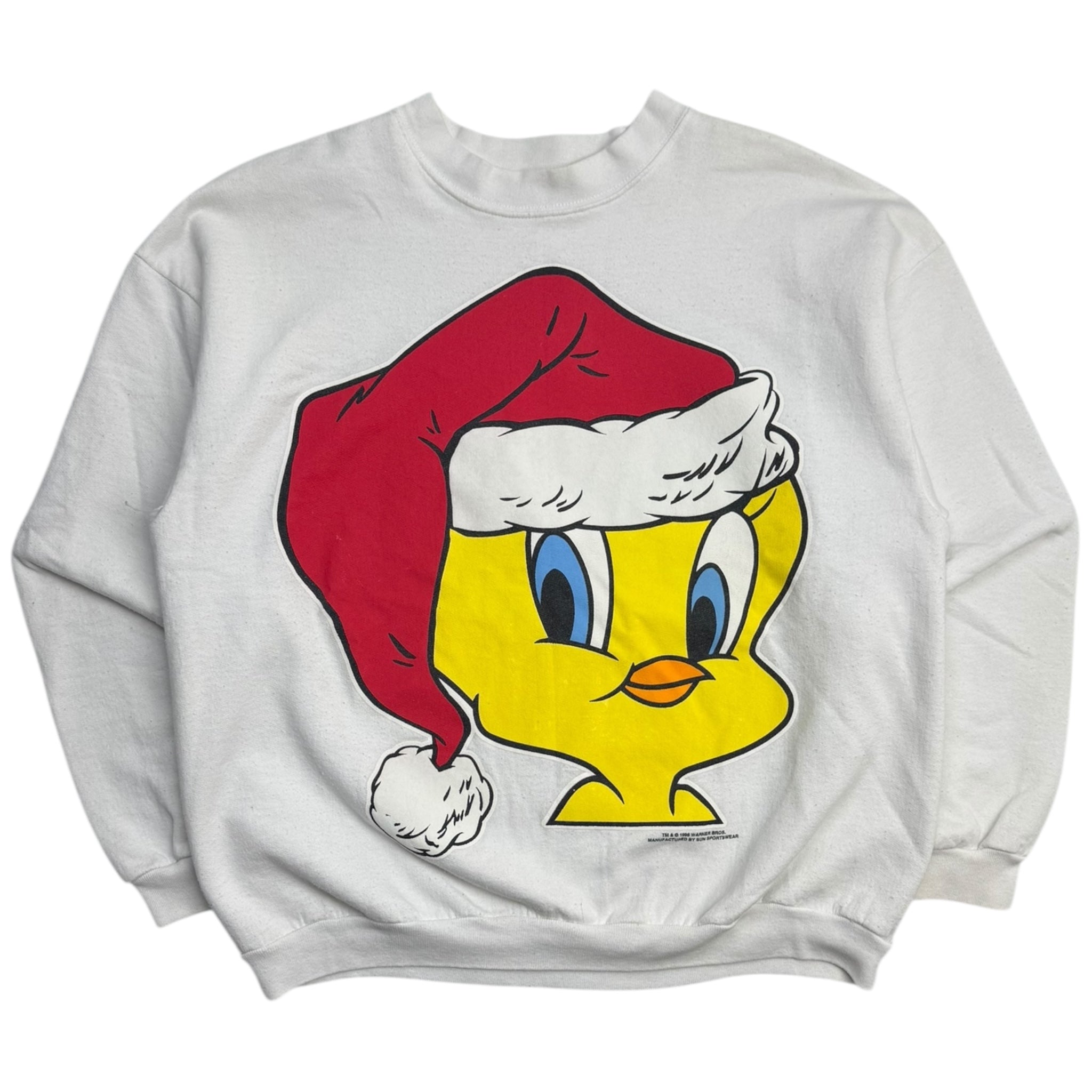Vintage Tweety Santa Hat Crewneck