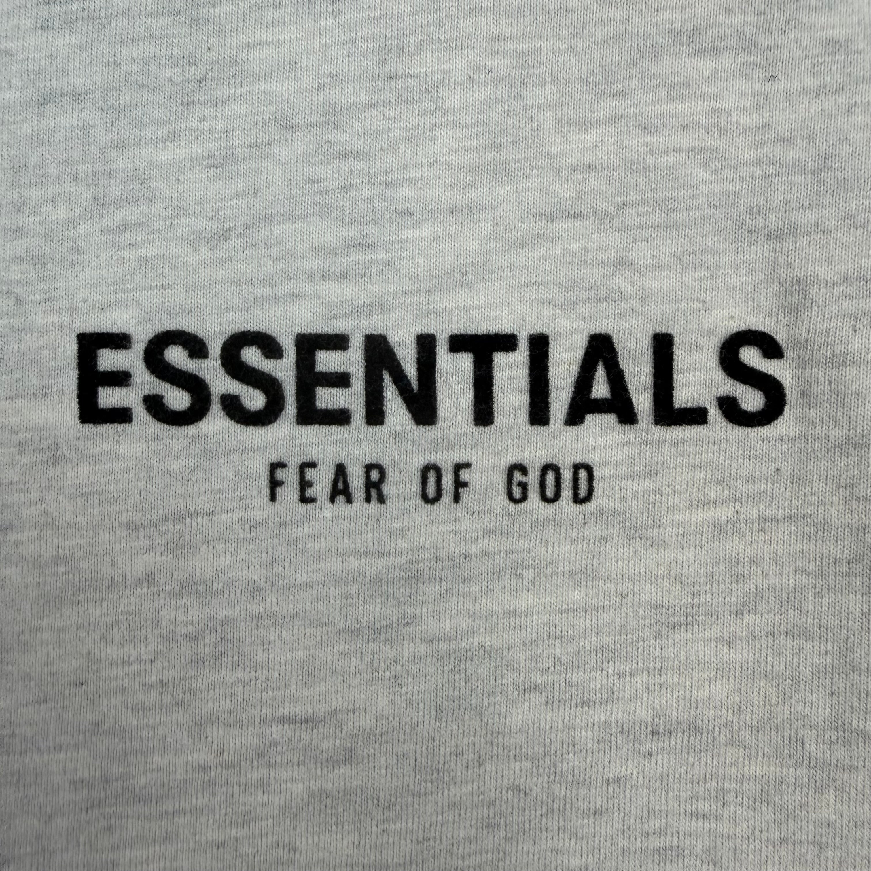 Fear Of God Essentials Longsleeve Tee Light Heather Grey