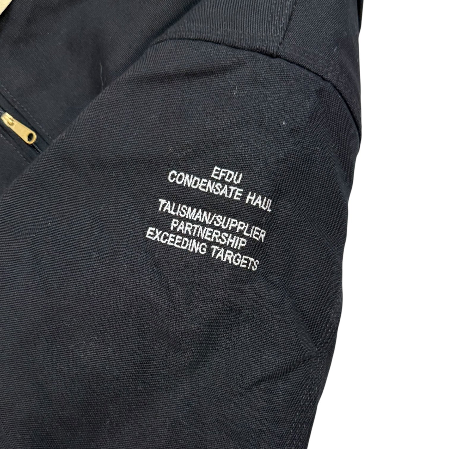 Vintage Carhartt Detroit Blanket Lined Jacket Black