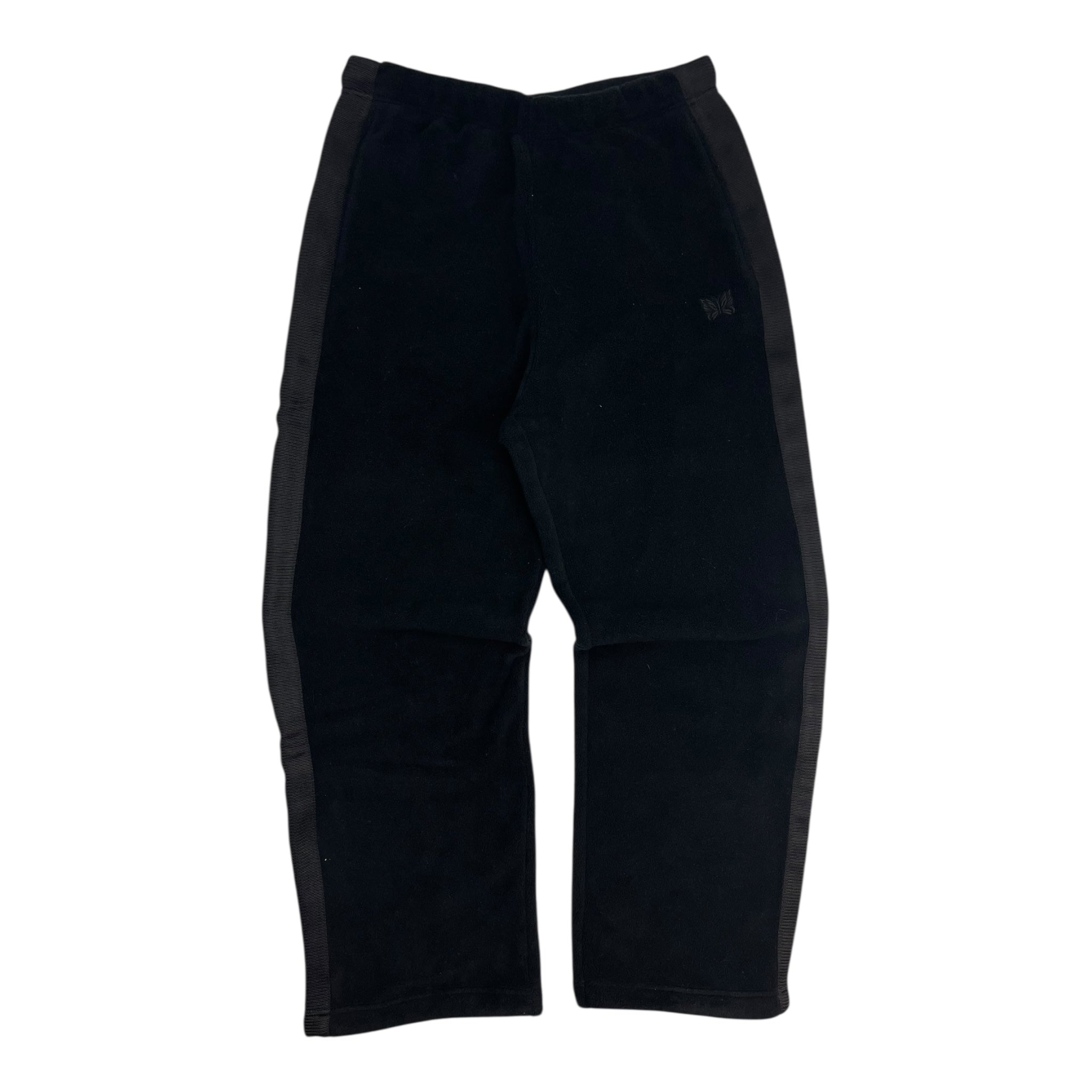 Needles x Uniqlo Fleece Wide Pants Black