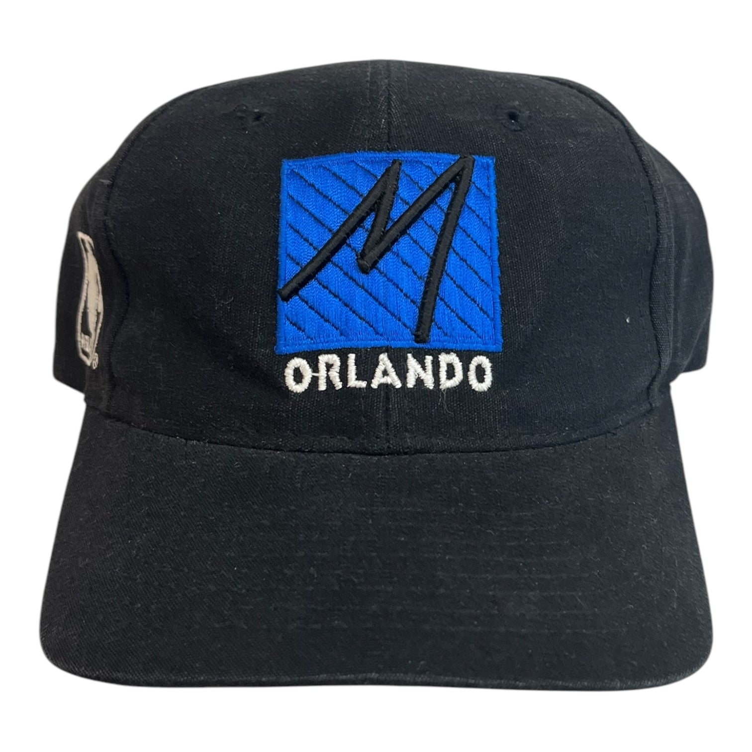 Vintage Orlando Magic Strapback Hat Black