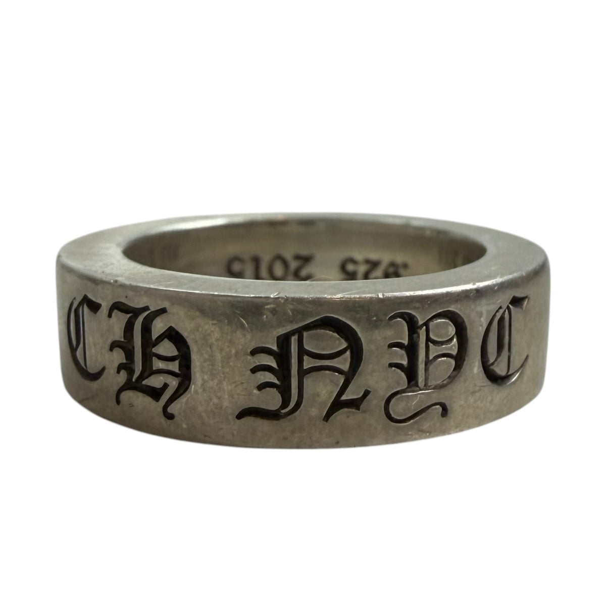 Chrome Hearts CH NYC Spacer Ring 925 Silver