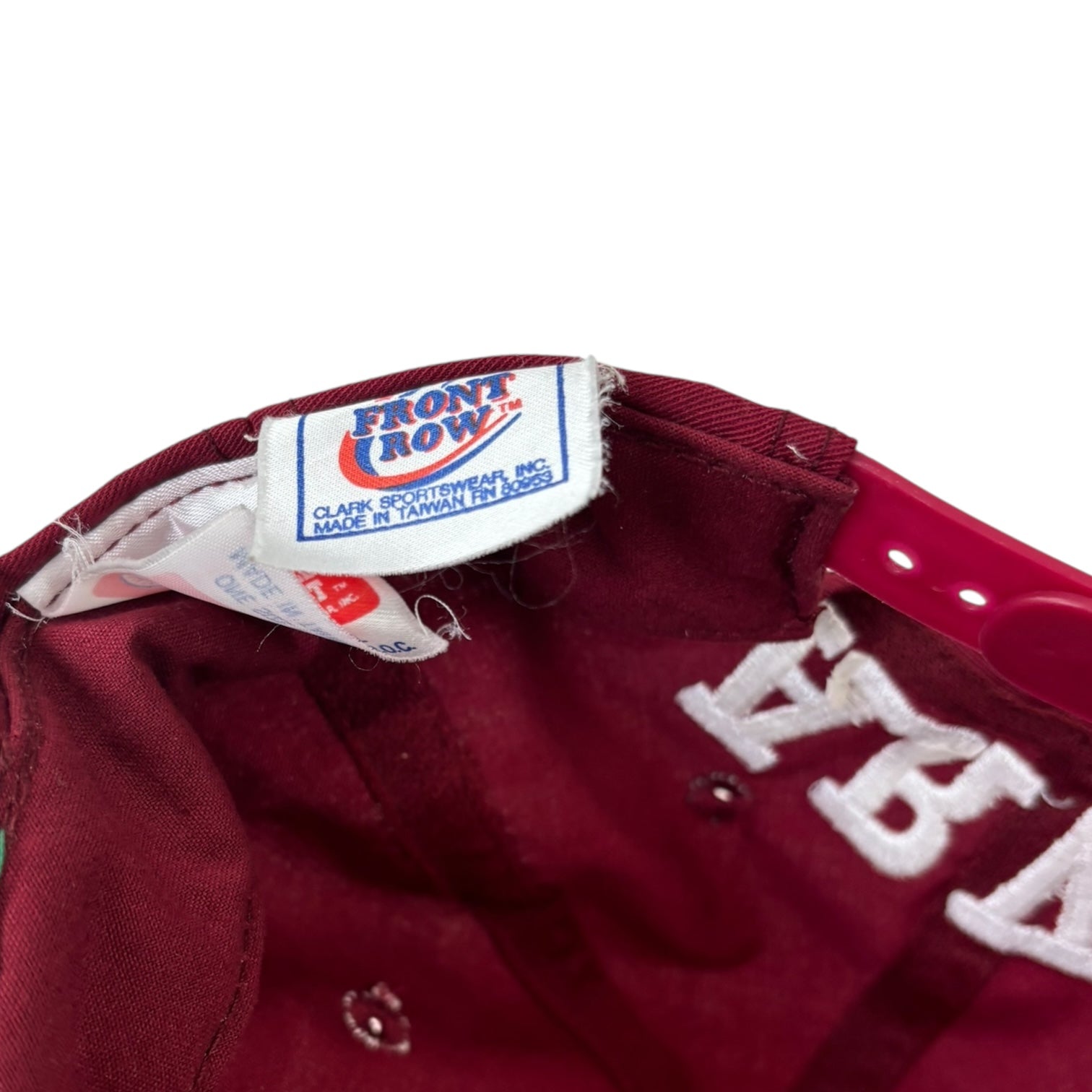 Vintage Harvard Collegiate SnapBack Hat Burgundy