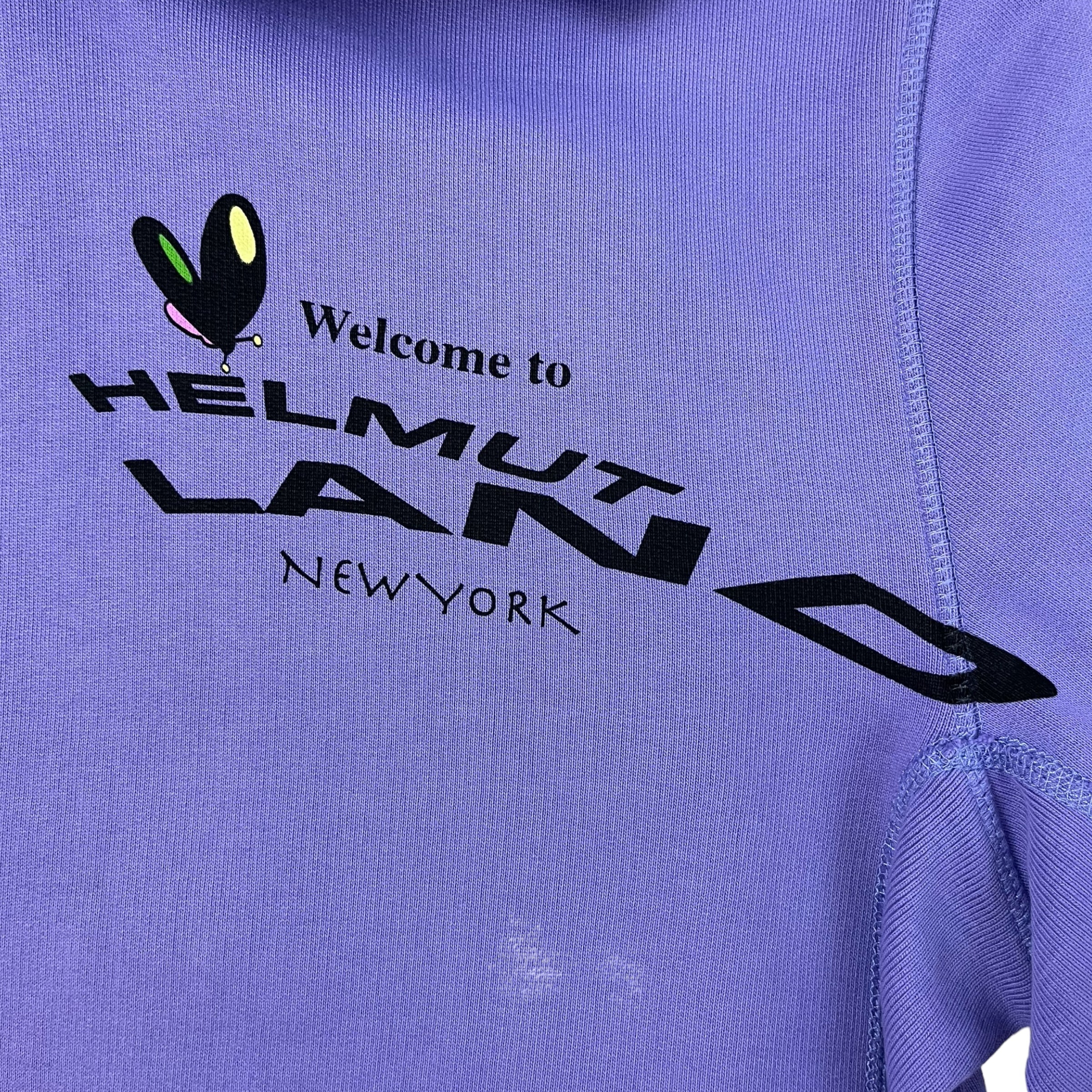 Helmut Lang Helmut Land Hoodie Lavender