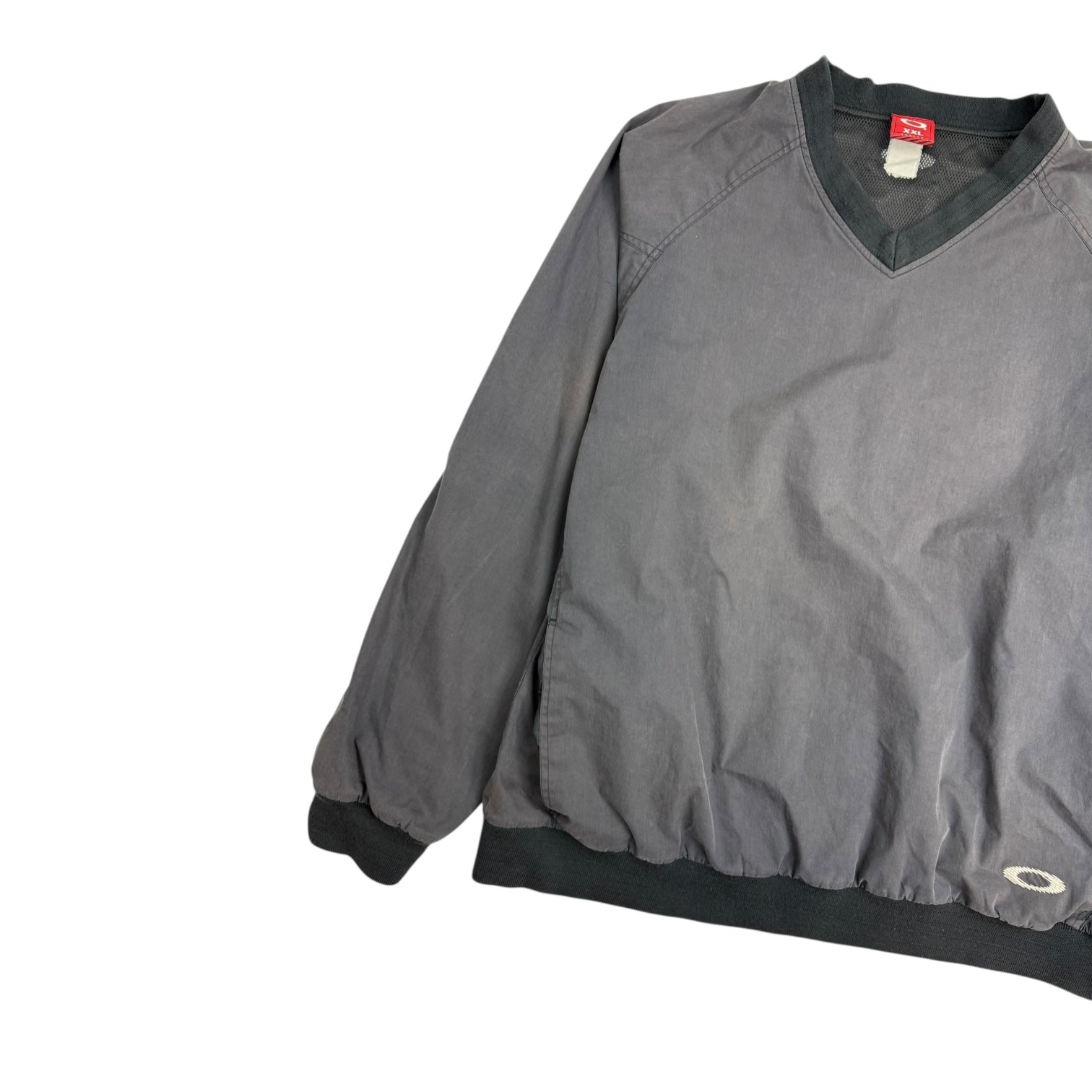 Vintage Oakley Pullover Windbreaker Faded Black
