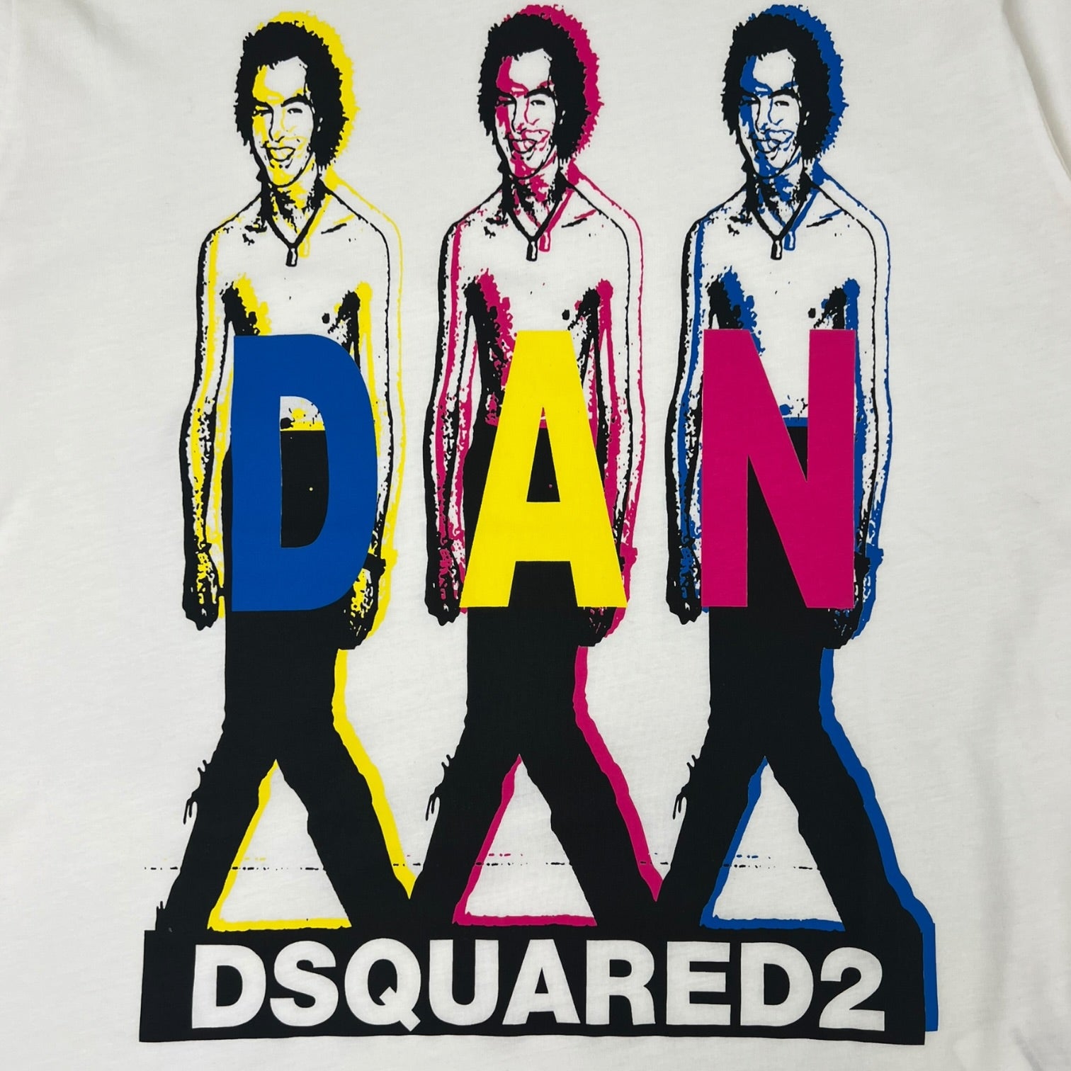 Vintage Dsquared “Dan” T-Shirt White