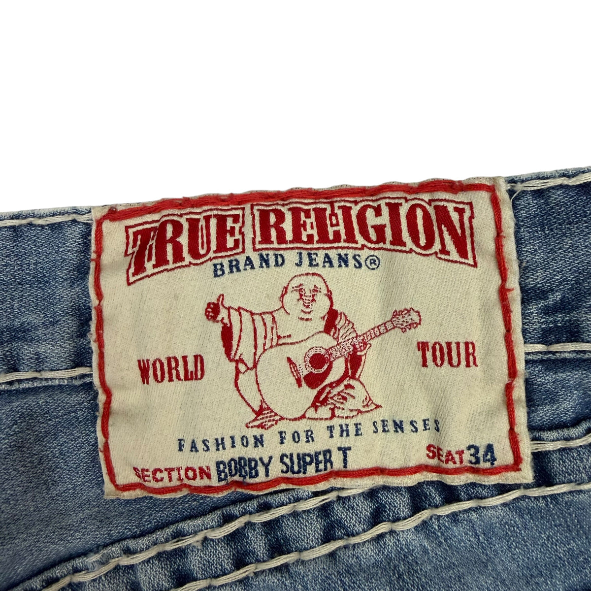 Vintage True Religion Bobby Super T Jeans Blue