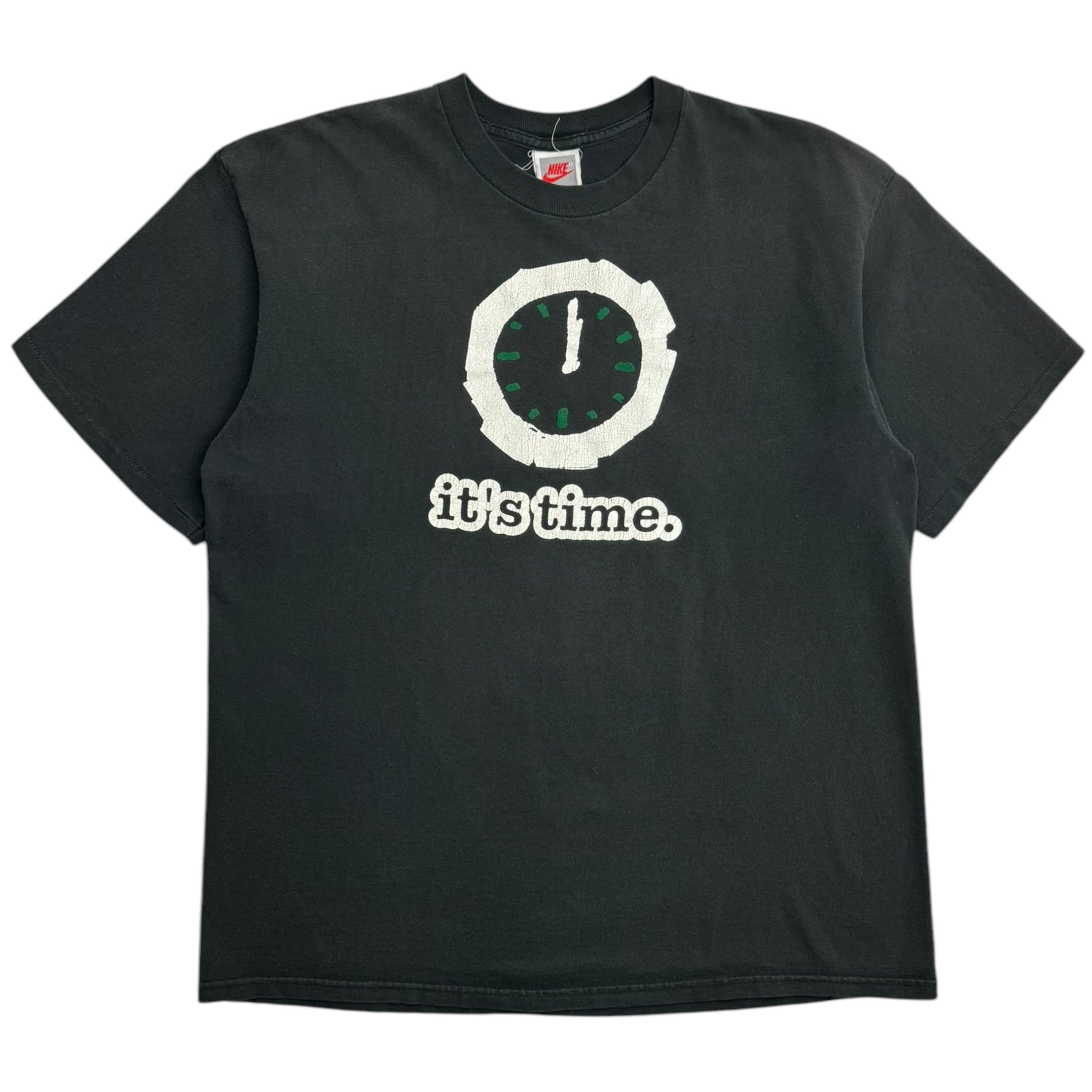 Vintage Nike It’s Time Tee Black