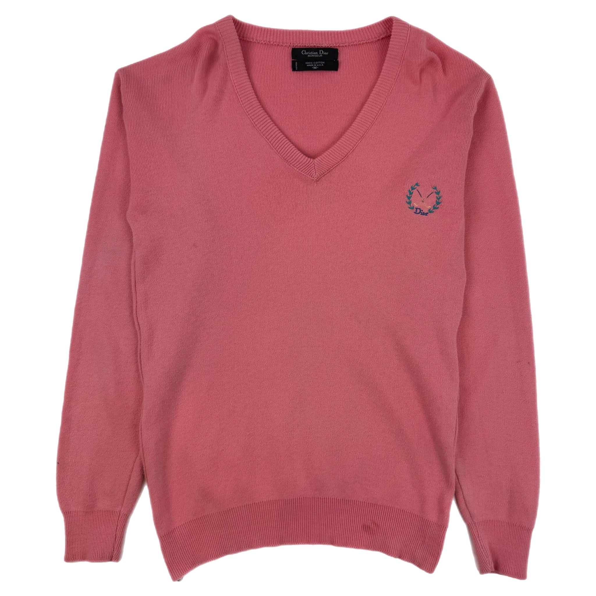 Vintage Dior Monsieur Crewneck Pink