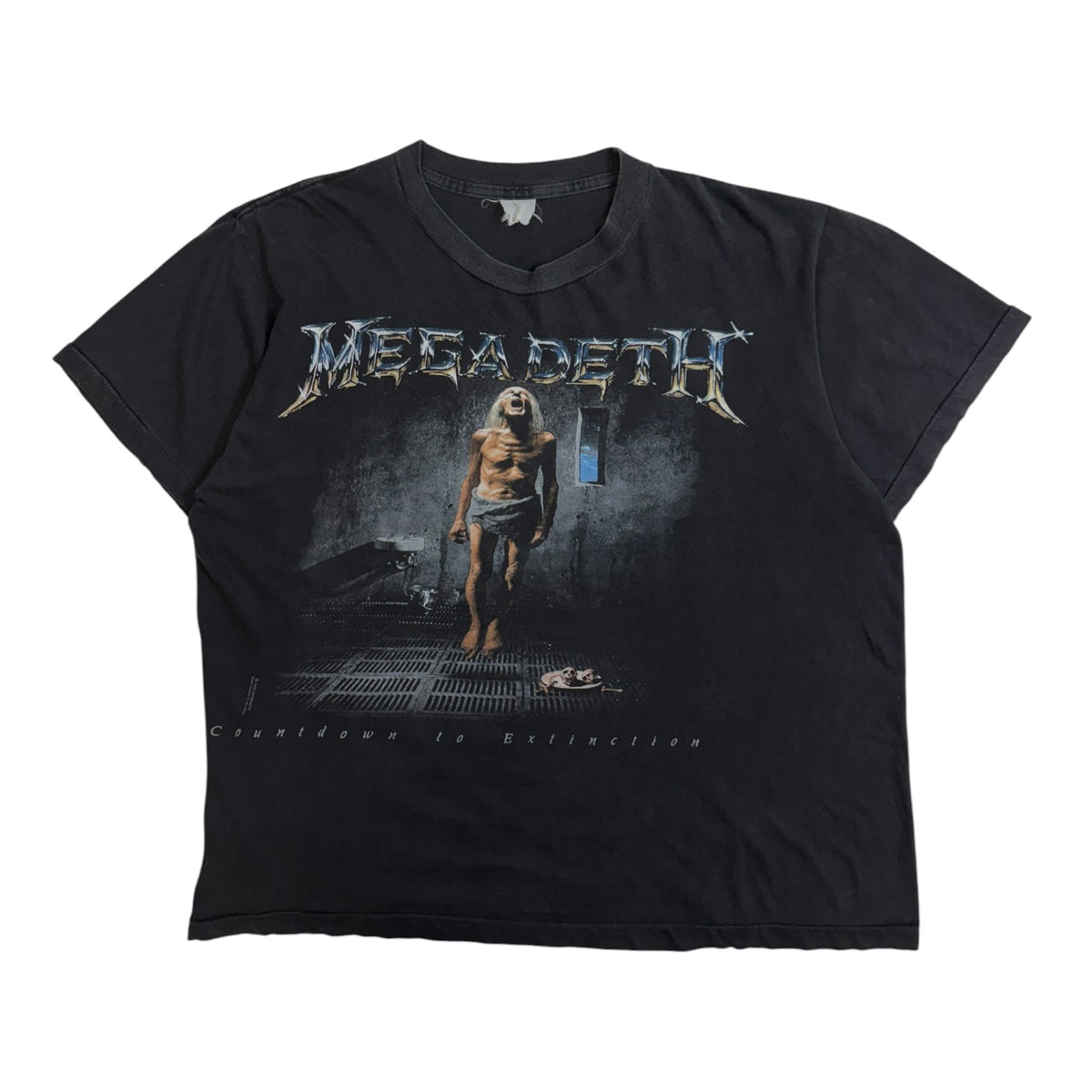 Vintage 1992 Megadeth "Countdown to Extinction" Black