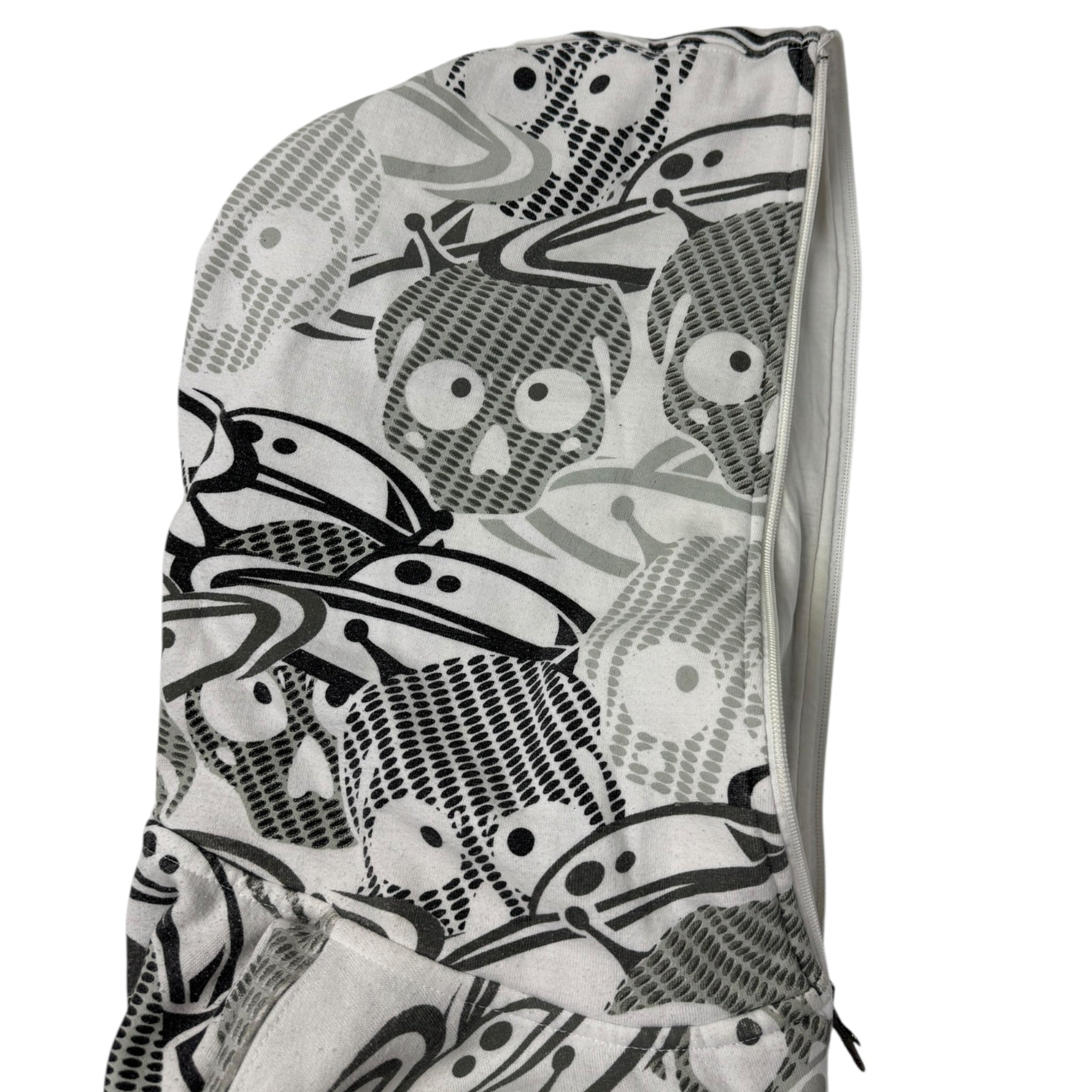 Vintage Urban Heritage Spaces & Skulls Full Zip Hoodie