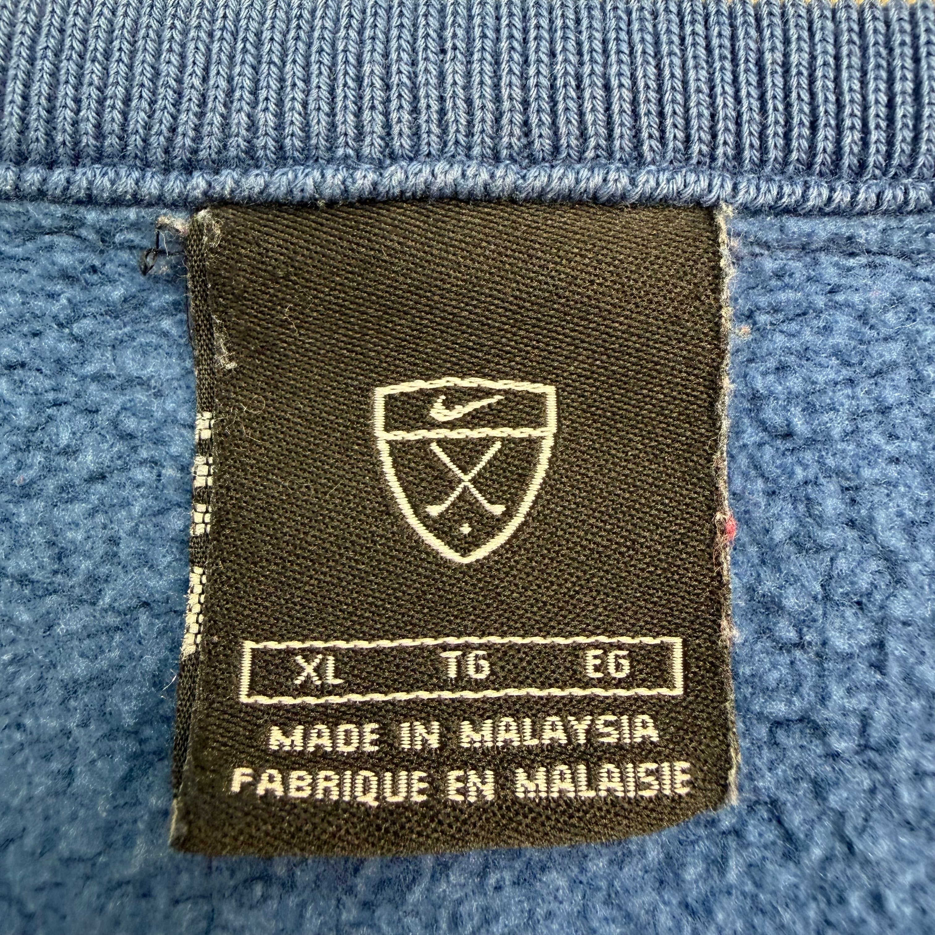 Vintage Nike Golf Quarter Zip Blue