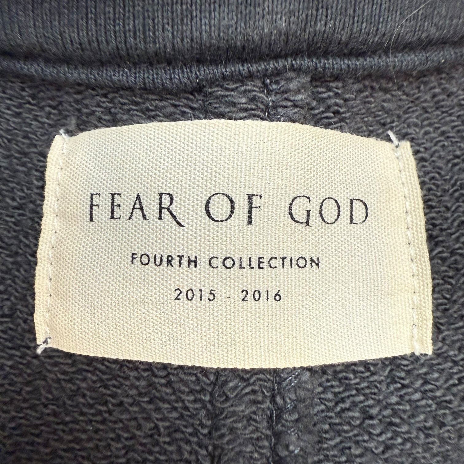 Fear Of God Fourth Collection Hoodie Charcoal Grey