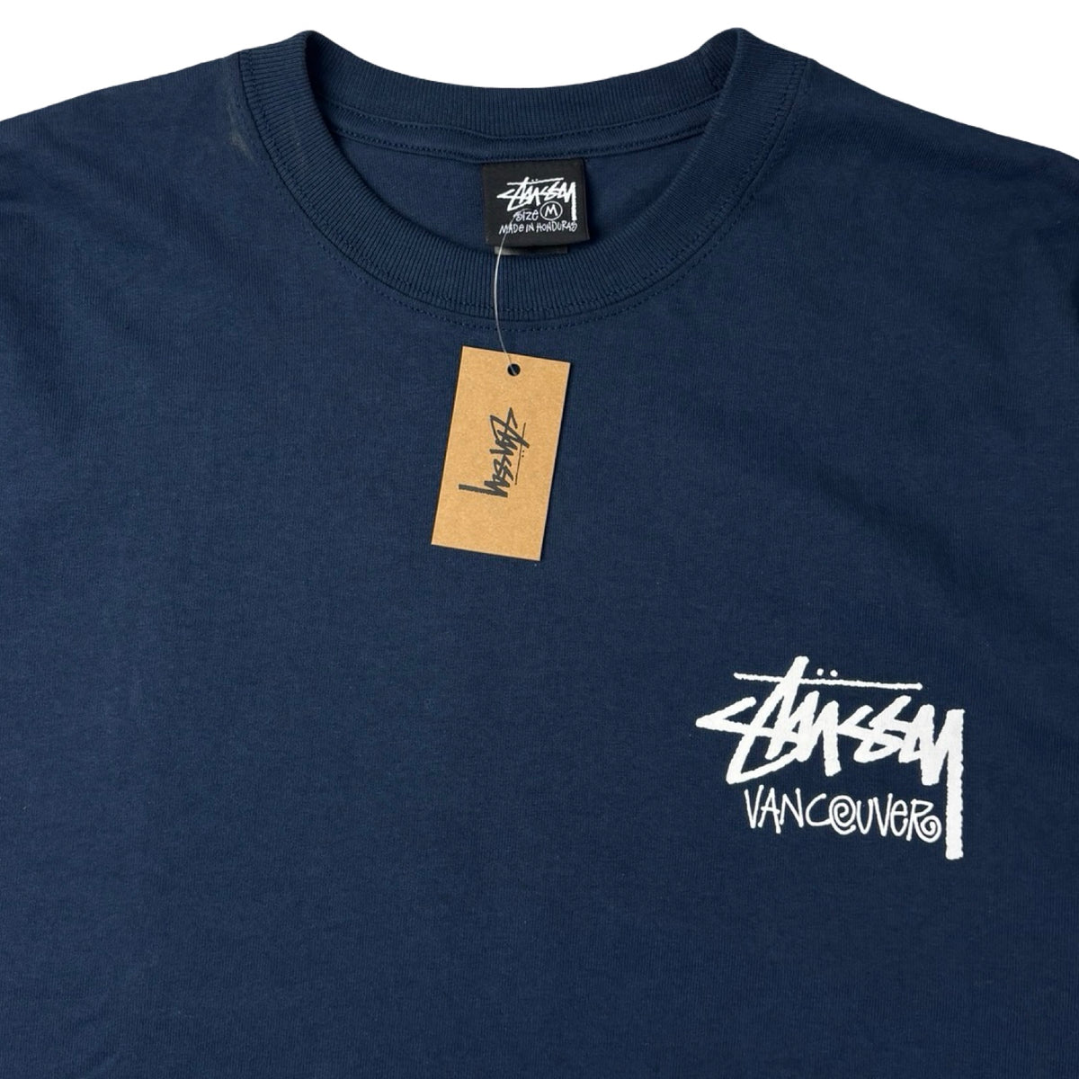Stussy Stock Vancouver Tee Blue
