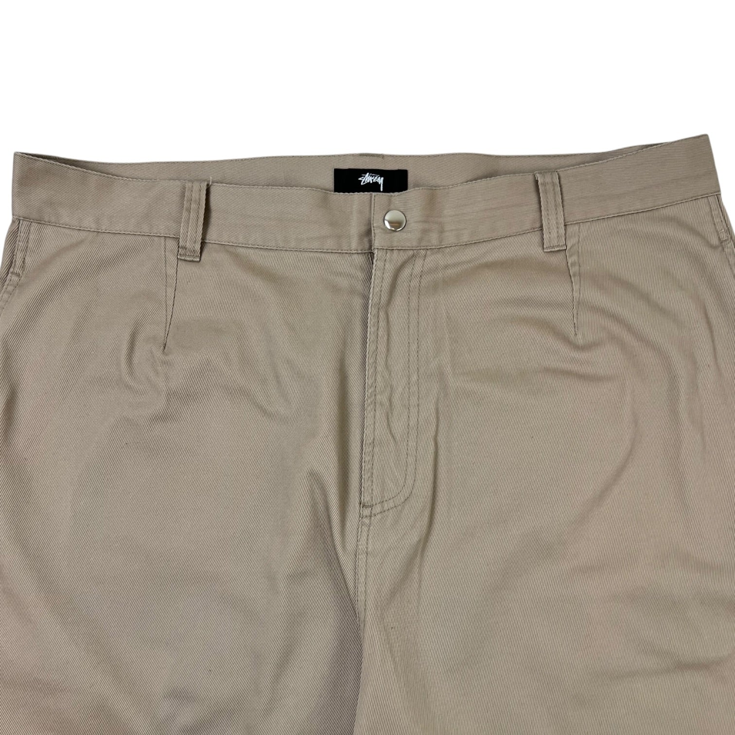 Stussy Workgear Cotton Twill Pants Beige