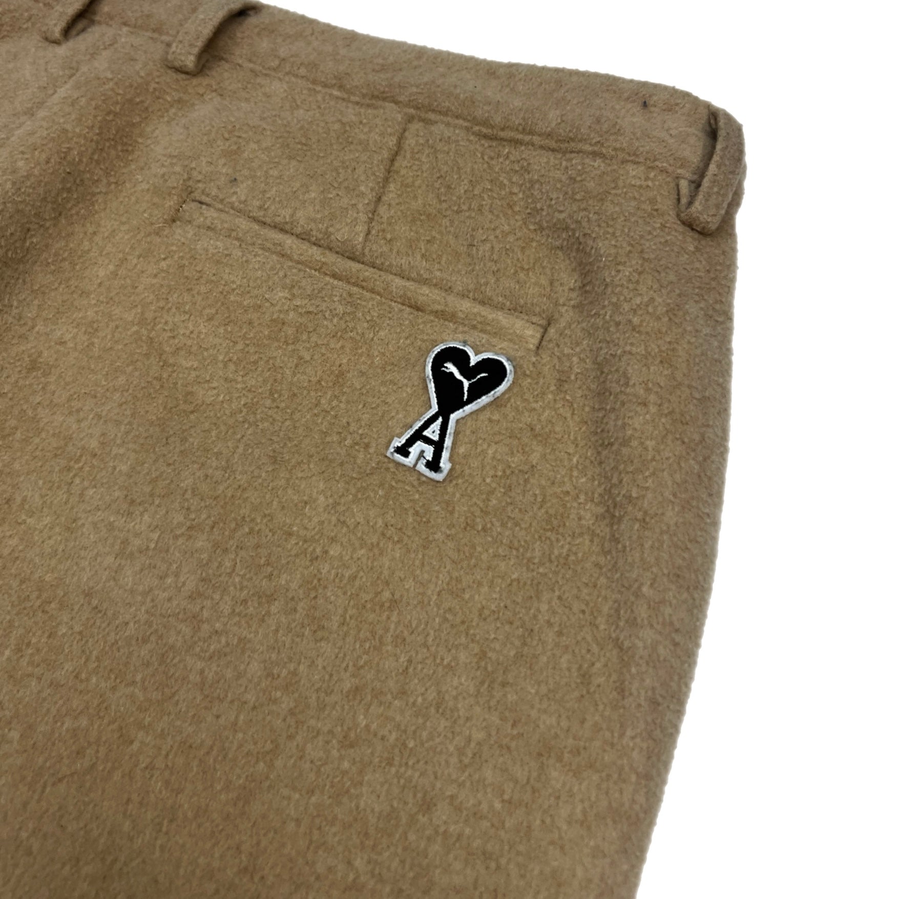 Ami x Puma Wool Pants Beige